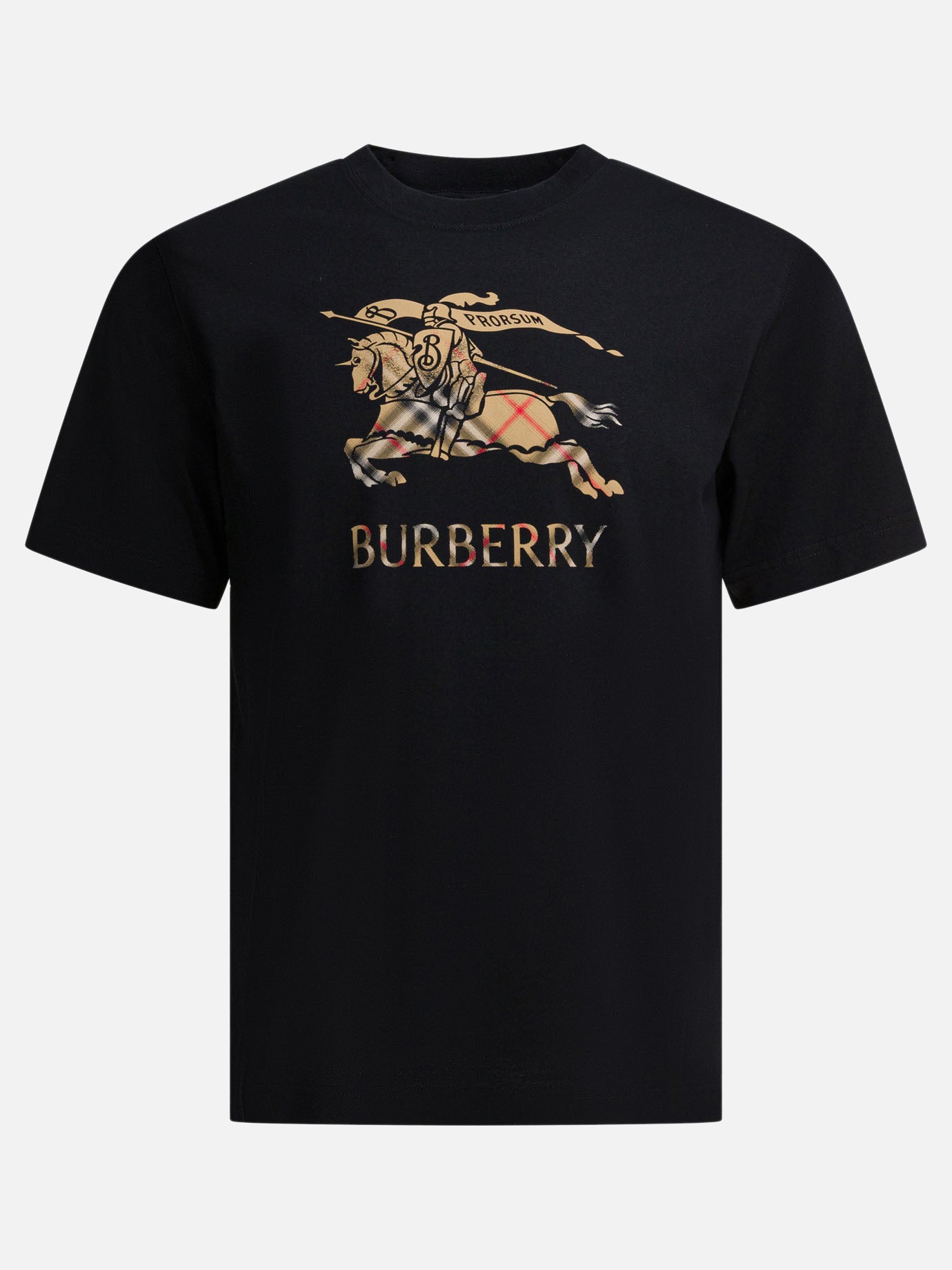 Crewneck t-shirts Graphics  Black - Burberry Men | PDP | VIETTI Online Store | thumbnail