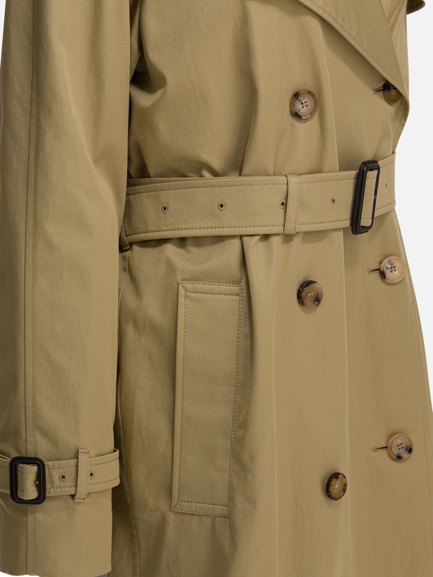 Raincoats & Trench coats Solid colour  Beige - Burberry Women | PDP | VIETTI Online Store | Zoom-Modal_4
