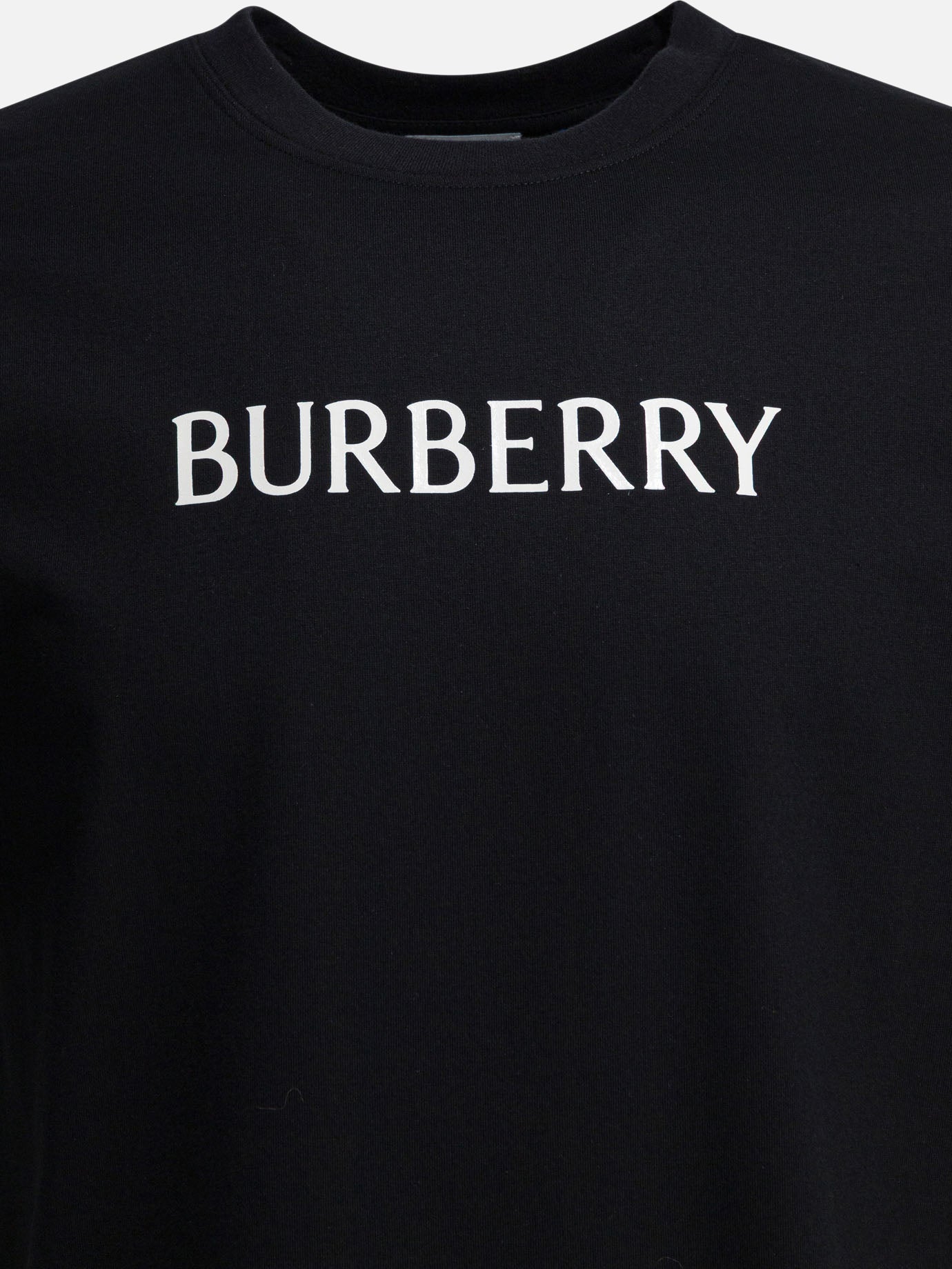 Crewneck t-shirts Logo  Black - Burberry Men | PDP | VIETTI Online Store | thumbnail_3