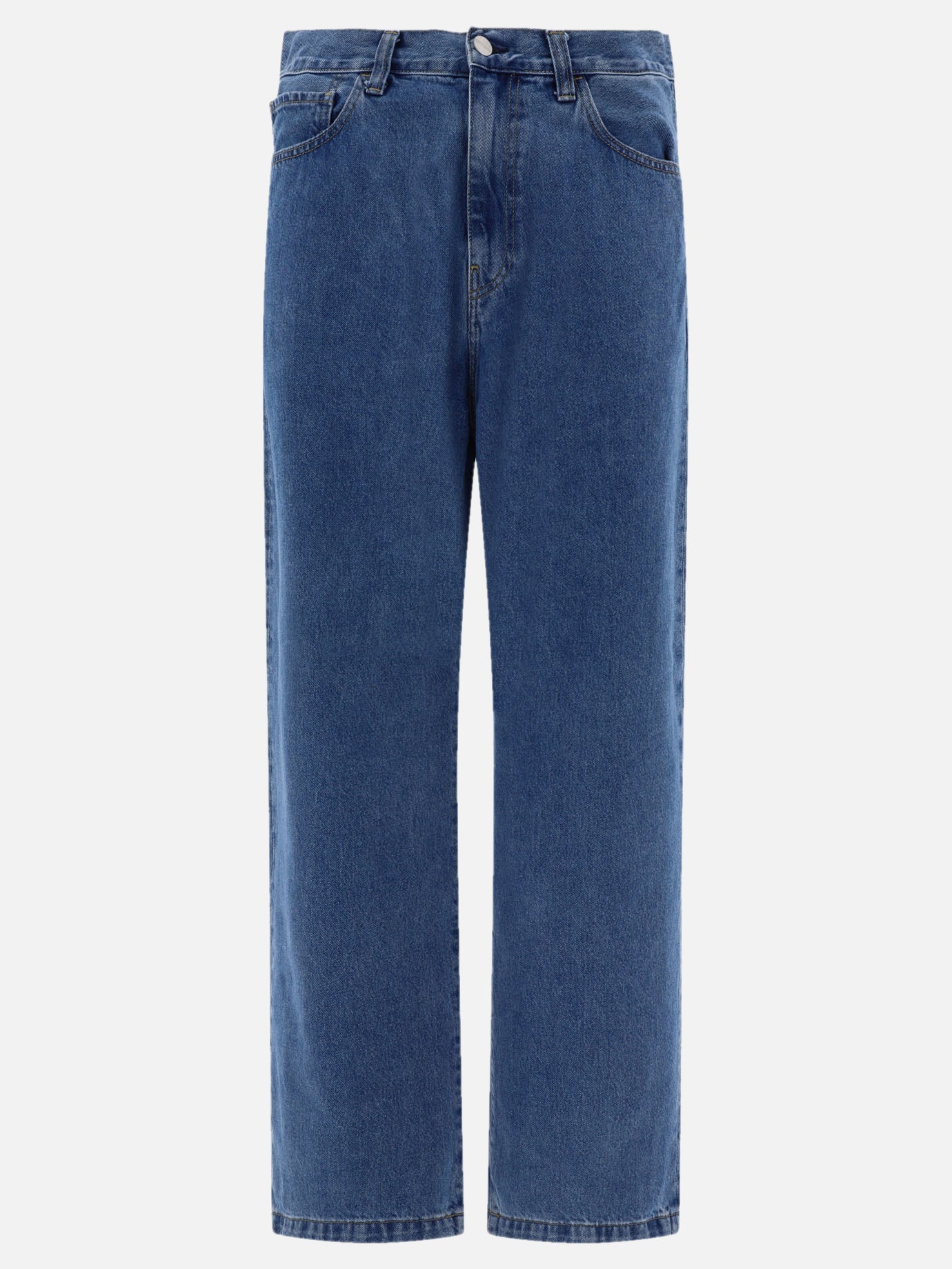 Wide-leg jeans Solid colour  Blue - Carhartt WIP Men | PDP | VIETTI Online Store | Zoom-Modal

