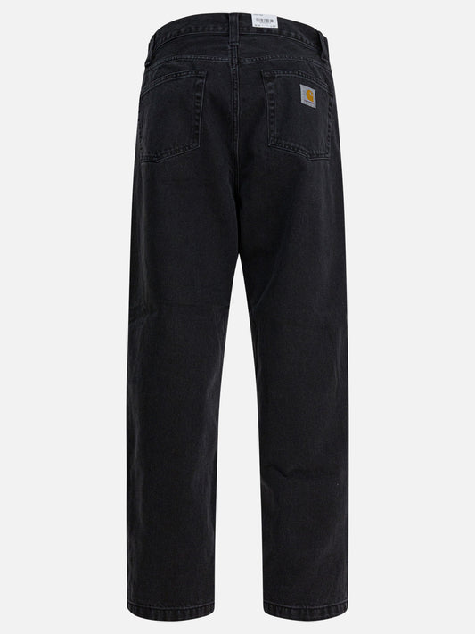 Wide-leg jeans Solid colour  Black - Carhartt WIP Men | PLP | VIETTI Online Store | 2
