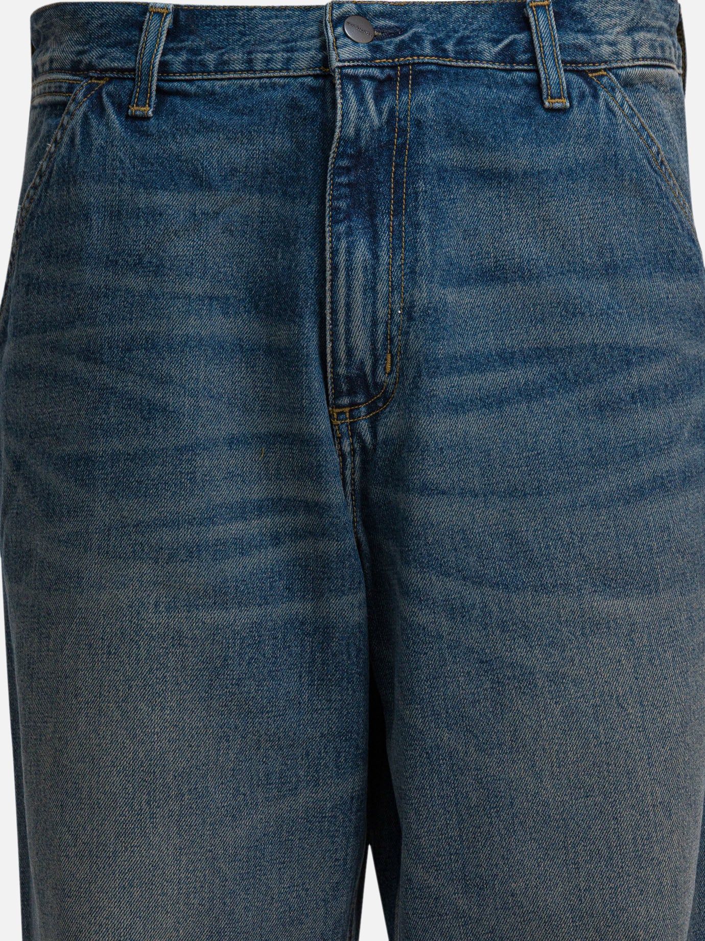 Wide-leg jeans Solid colour  Blue - Carhartt WIP Men | PDP | VIETTI Online Store | thumbnail_3