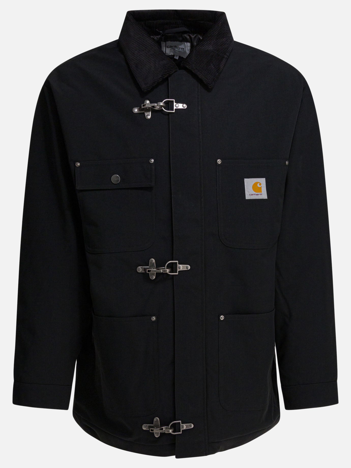 Raincoats & Trench coats Logo  Black - Carhartt WIP Men | PDP | VIETTI Online Store | Zoom-Modal
