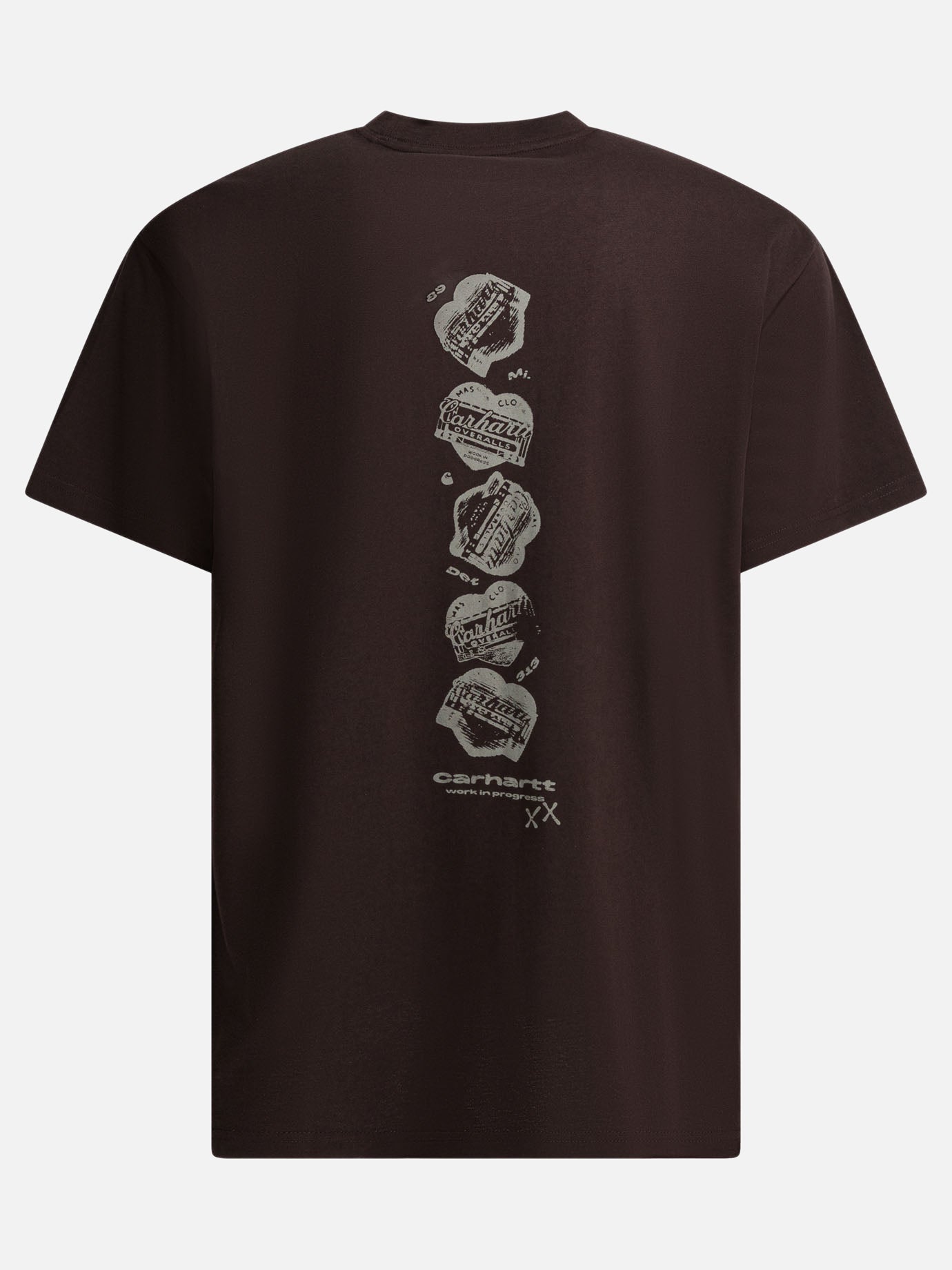 Crewneck t-shirts Graphics  Brown - Carhartt WIP Men | PDP | VIETTI Online Store | Zoom-Modal_2
