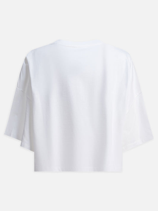 Crewneck t-shirts Logo  White - Chloé Women | PLP | VIETTI Online Store | 2
