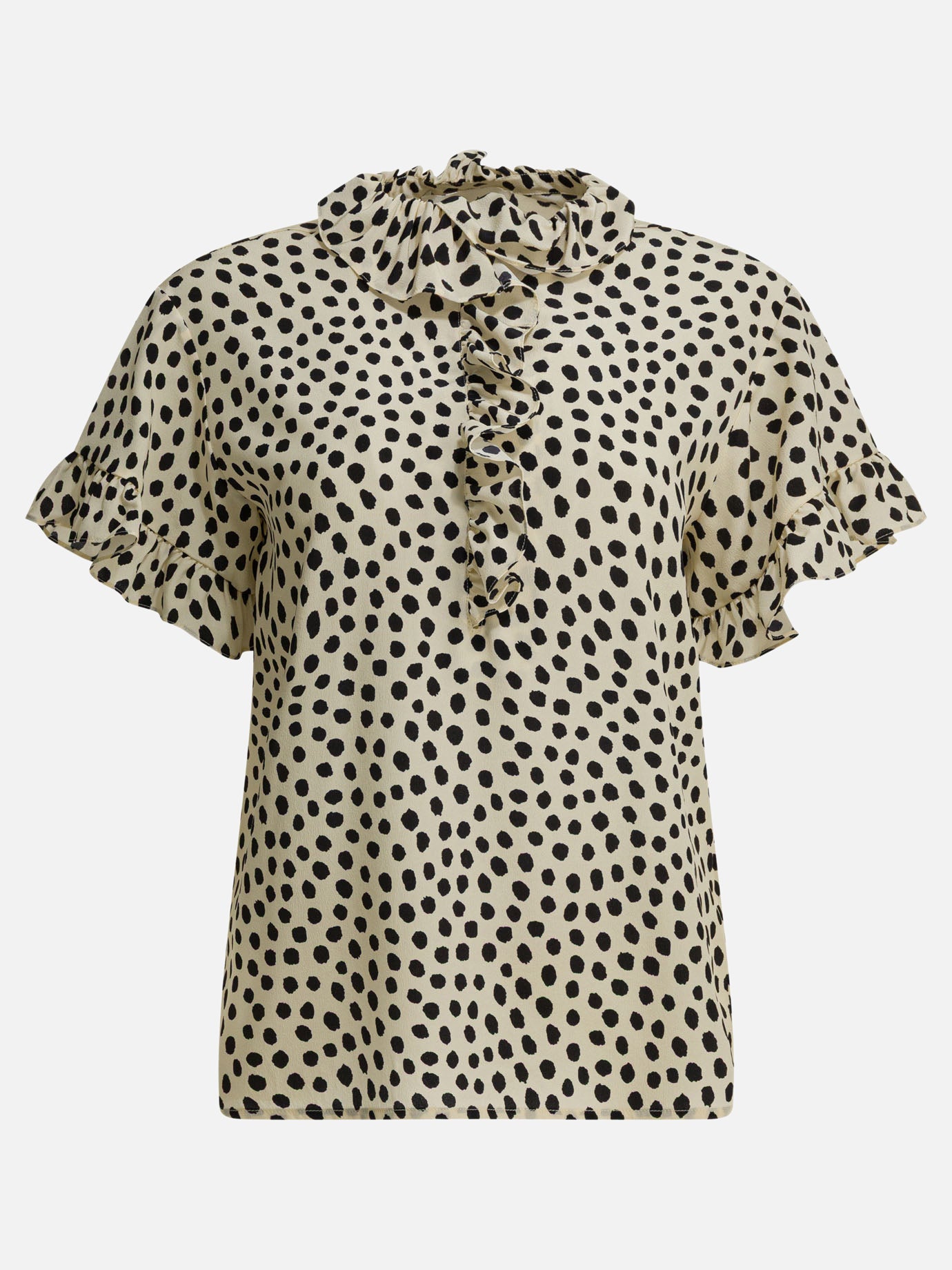 Blouses Polka dots  Beige - Chloé Women | PDP | VIETTI Online Store | Zoom-Modal
