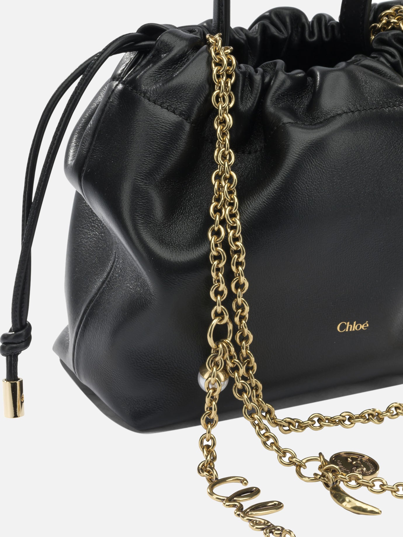 Small bags 100% lamb leather - Other fabric: 100% calf leather  Black - Chloé Women | PDP | VIETTI Online Store | Zoom-Modal_4
