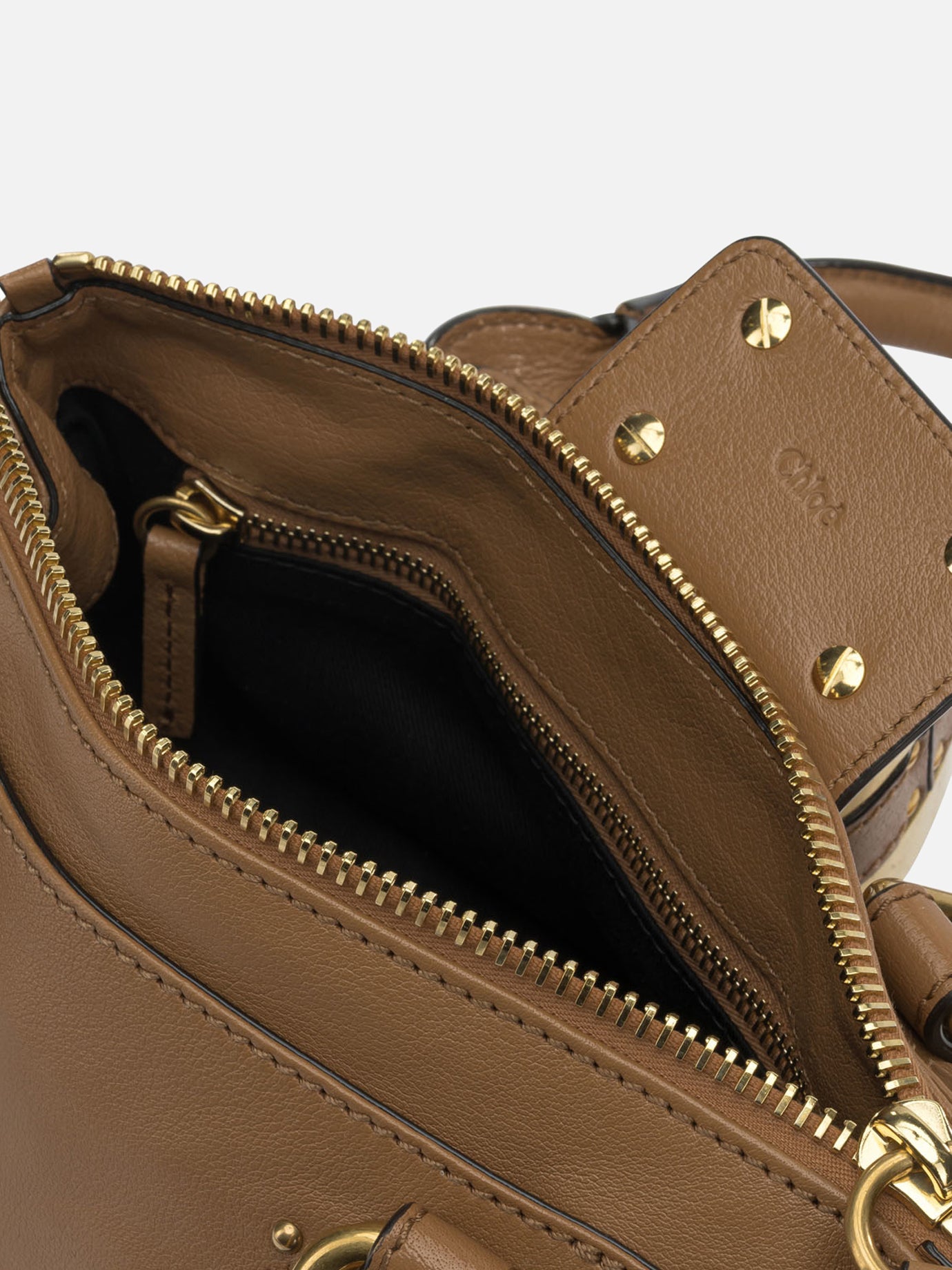 Small bags 100% buffalo leather - Other fabric: 100% cotton  Brown - Chloé Women | PDP | VIETTI Online Store | thumbnail_5