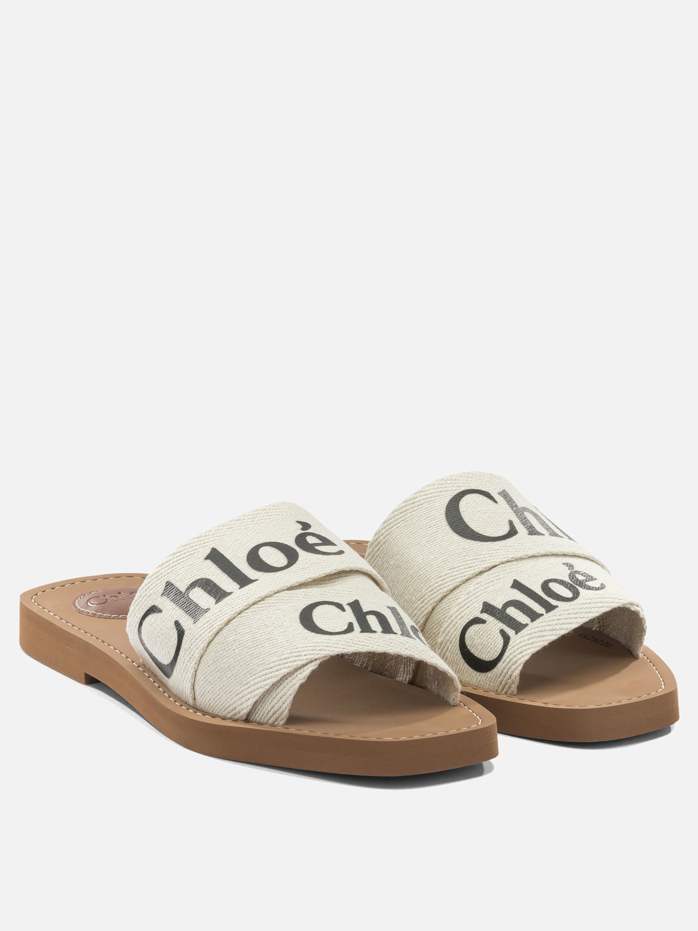 Flat sandals 100%ethylene vinyl acetate - 95% ethylene vinyl acetate 5% cow leather  White - Chloé Women | PDP | VIETTI Online Store | thumbnail_2