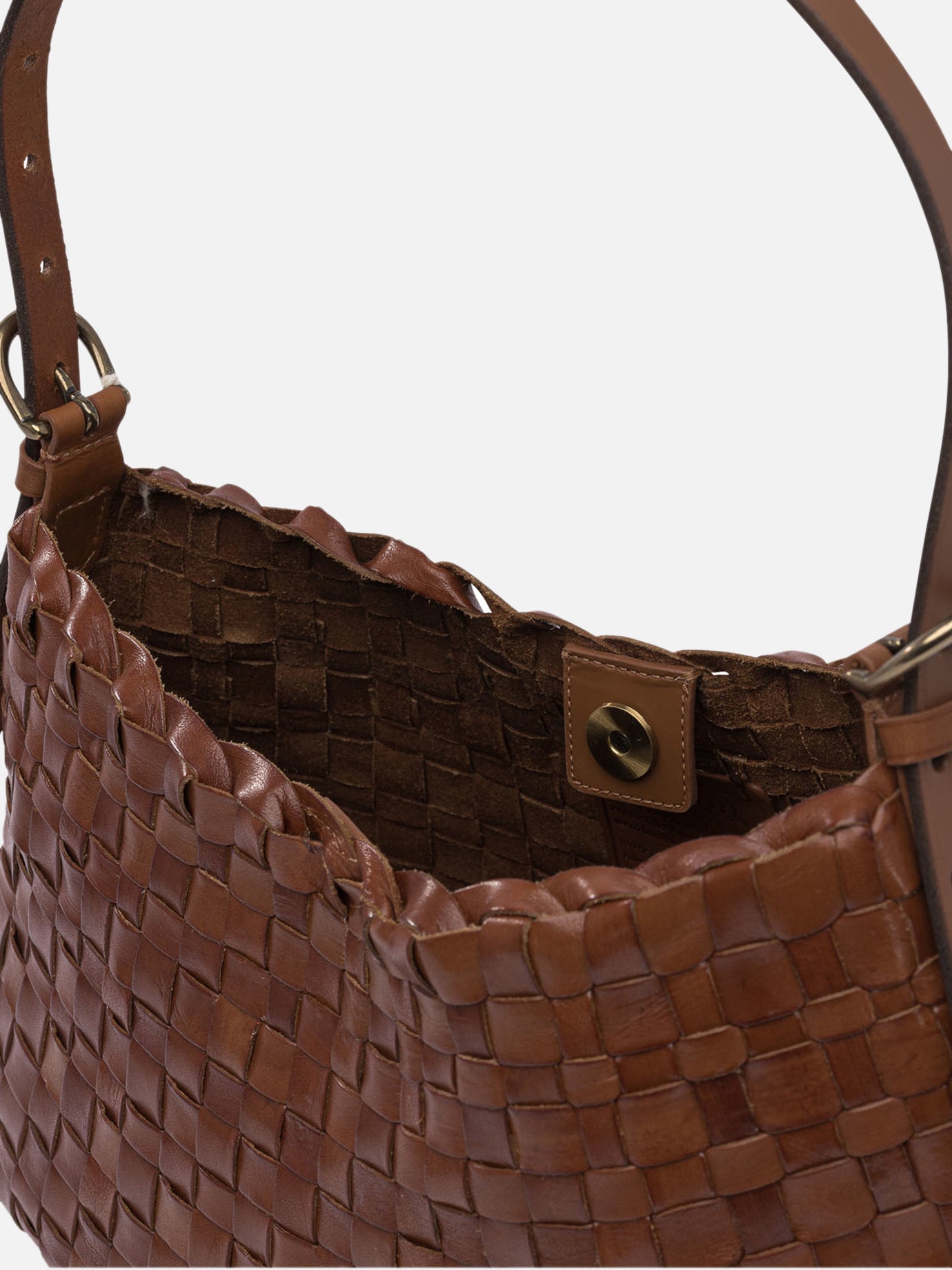 Medium bags 100% buffalo calf leather  Brown - Dragon Diffusion Women | PDP | VIETTI Online Store | Zoom-Modal_5
