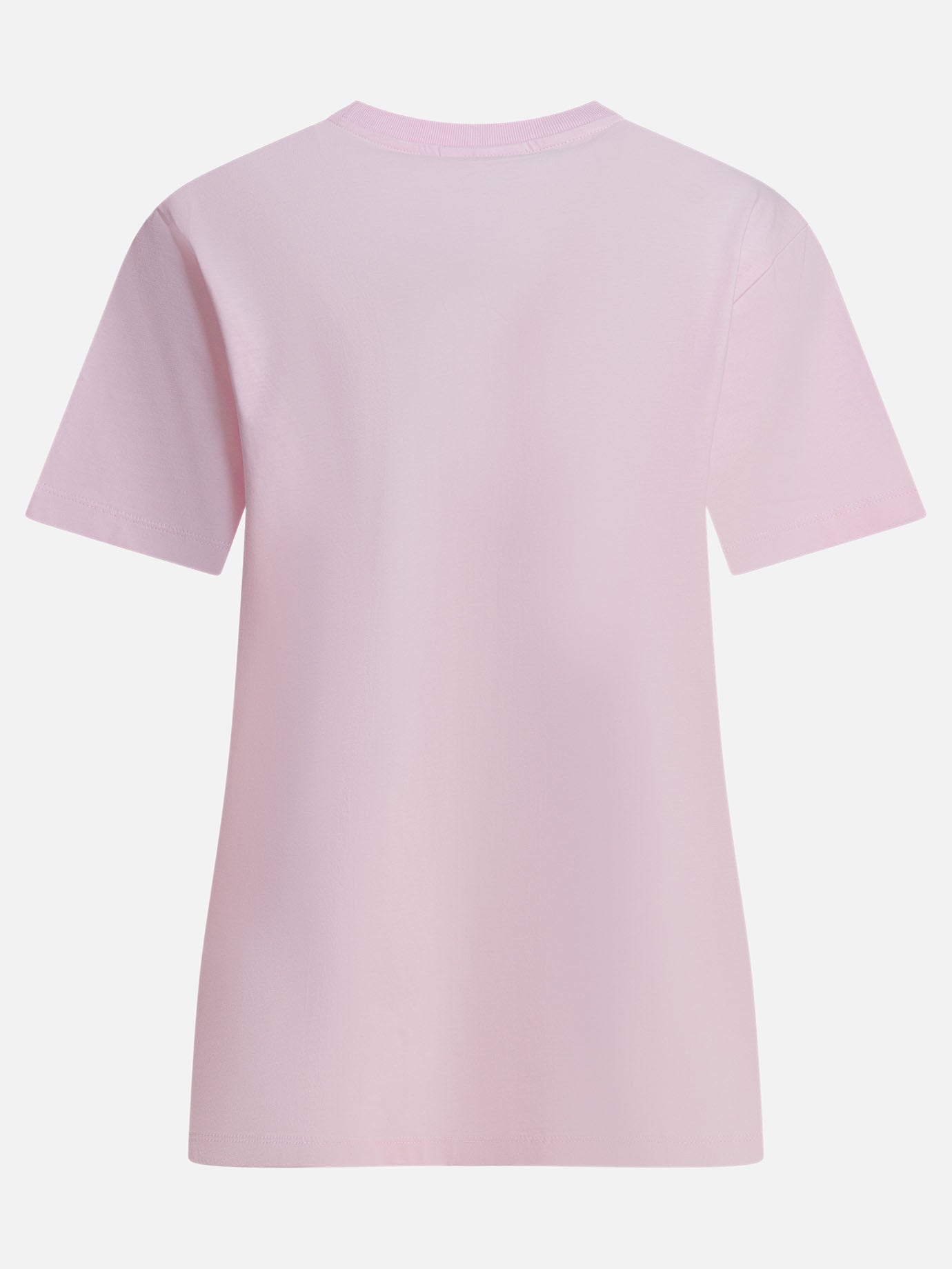 Crewneck t-shirts Logo  Pink - Ganni Women | PDP | VIETTI Online Store | Zoom-Modal_2
