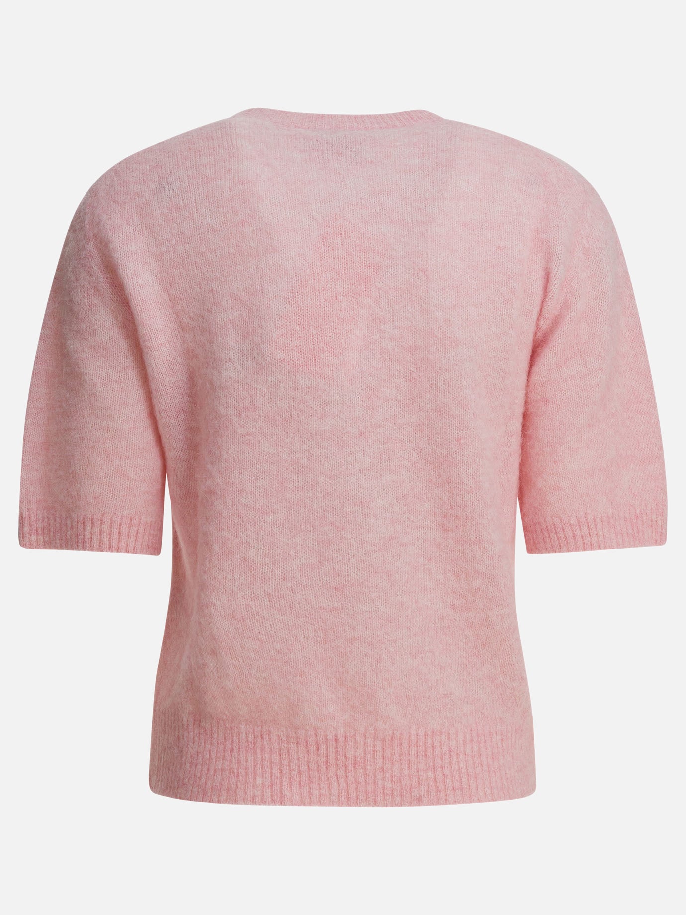 Crewneck sweaters Logo  Pink - Ganni Women | PDP | VIETTI Online Store | Zoom-Modal_2
