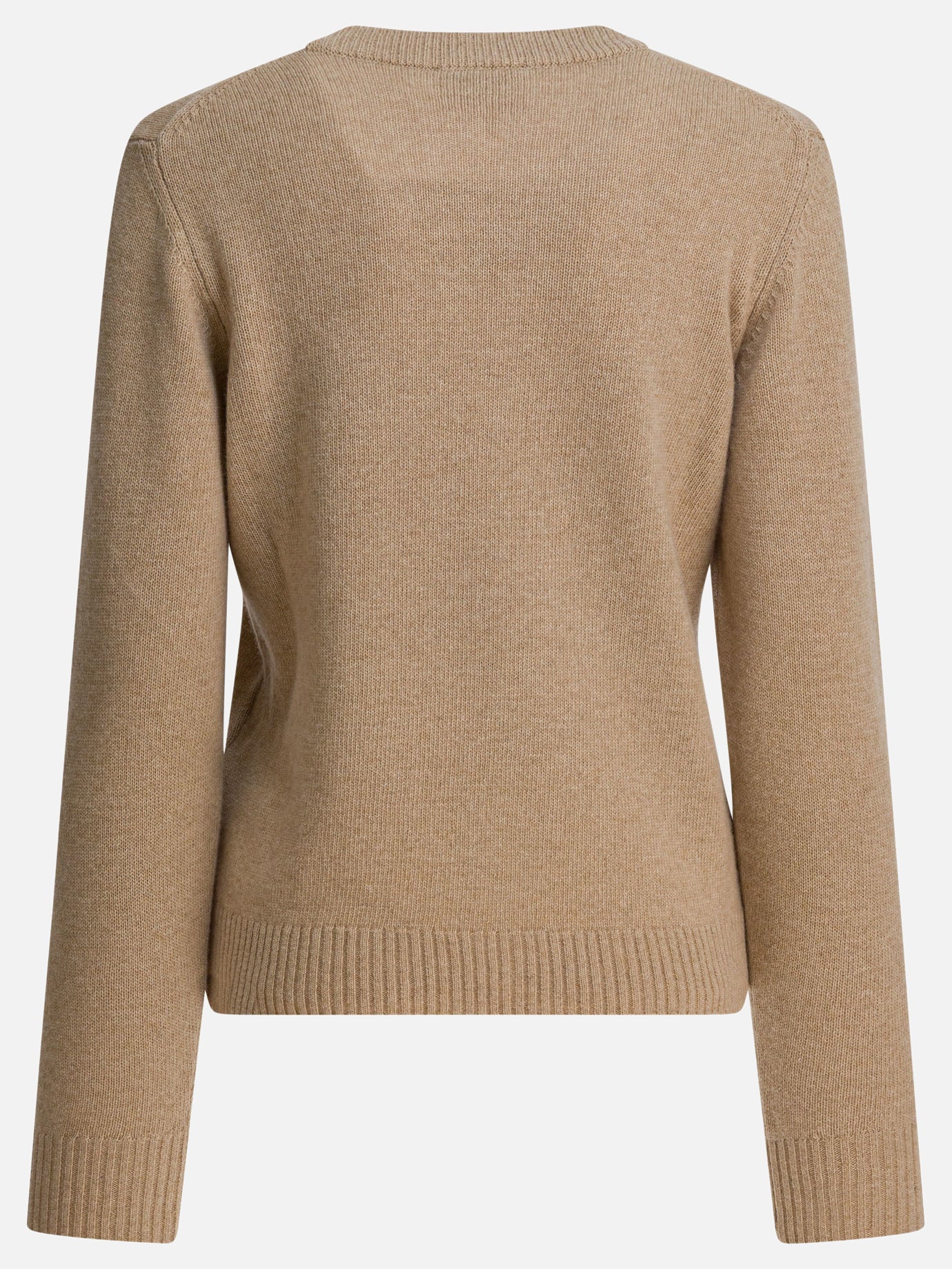 Crewneck sweaters Logo  Beige - Ganni Women | PDP | VIETTI Online Store | Zoom-Modal_2
