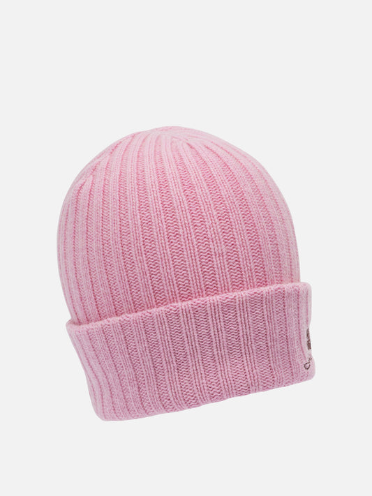 Beanies 60% wool 20% viscose 20% recycled cotton  Pink - Ganni Women | PLP | VIETTI Online Store | 2
