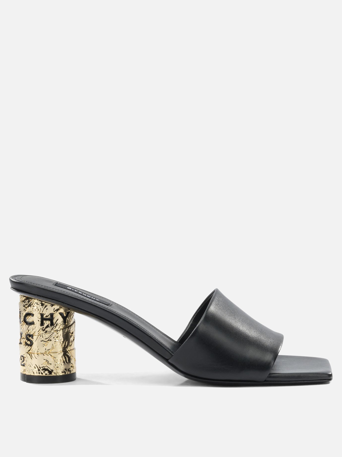 Heeled sandals 100% calf leather  Black - Givenchy Women | PDP | VIETTI Online Store | Zoom-Modal
