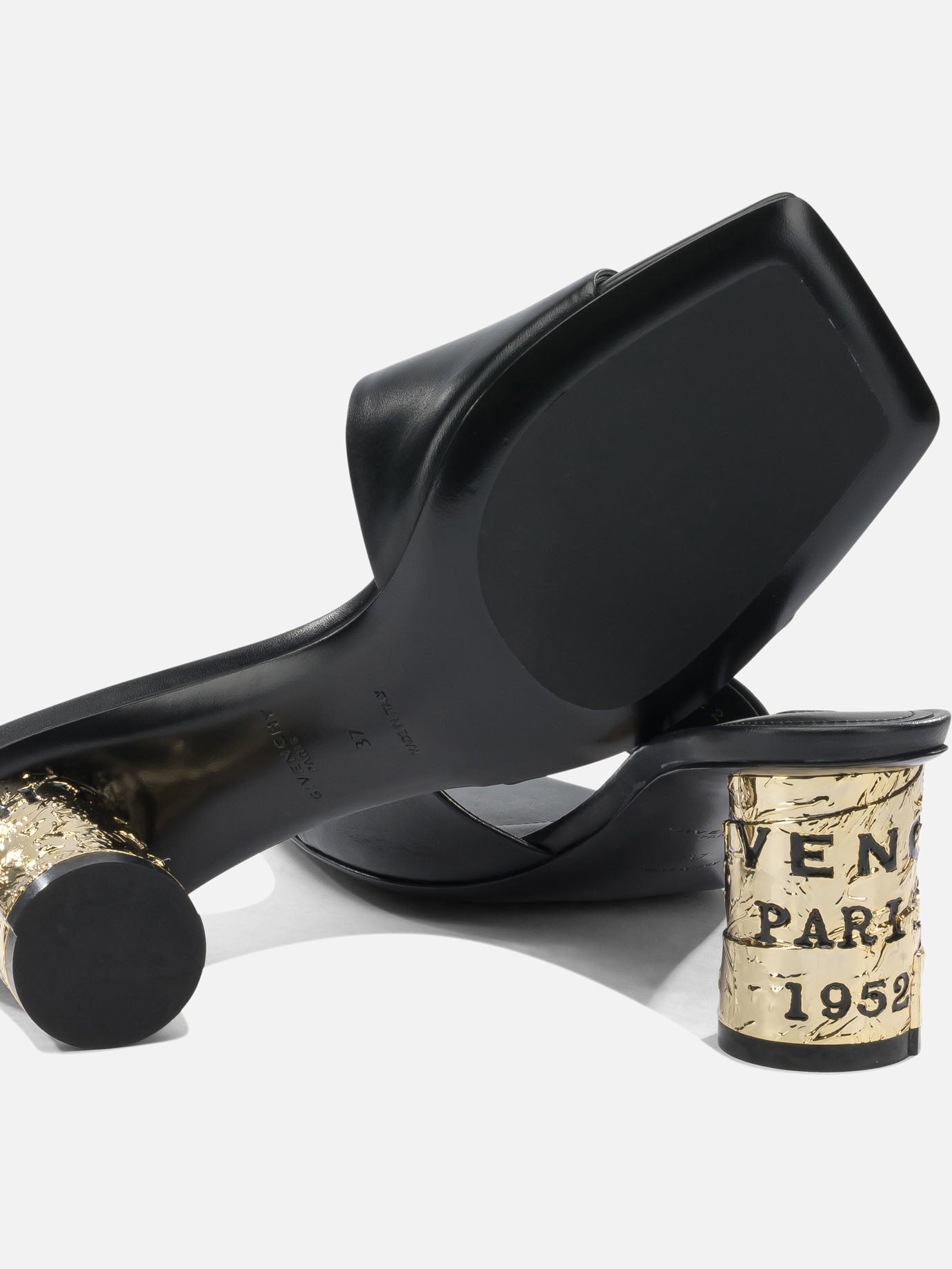 Heeled sandals 100% calf leather  Black - Givenchy Women | PDP | VIETTI Online Store | thumbnail_5