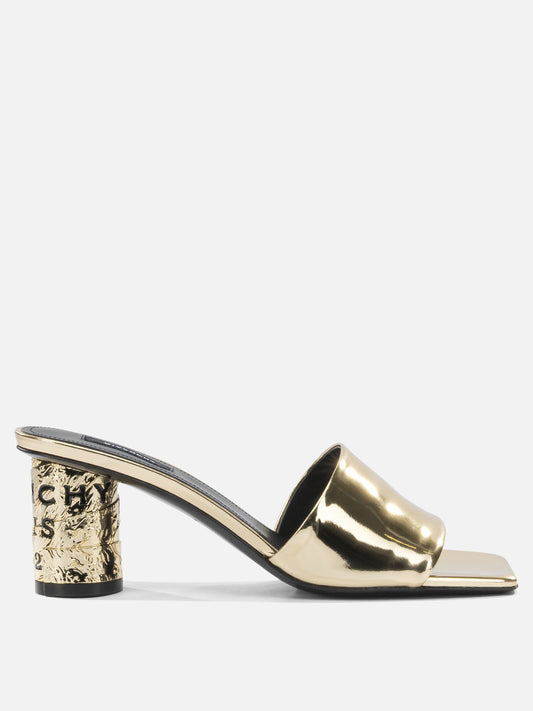 Heeled sandals 100% calf leather  Gold - Givenchy Women | PLP | VIETTI Online Store 
