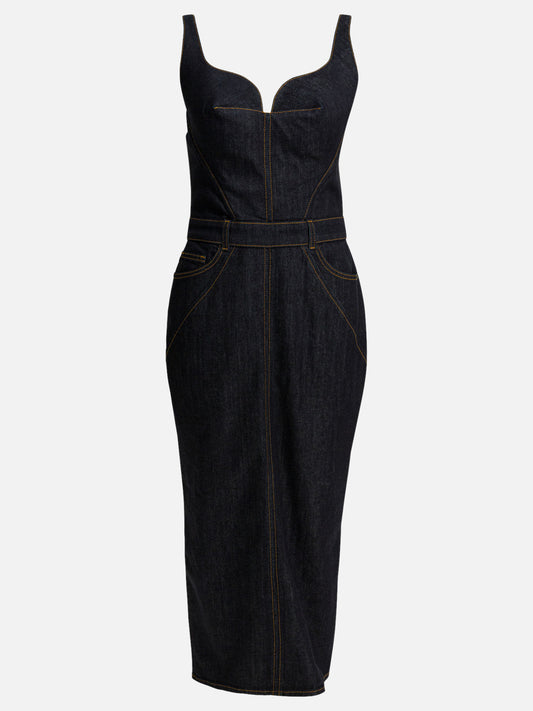 Midi dresses Solid colour  Blue - Givenchy Women | PDP | VIETTI Online Store 
