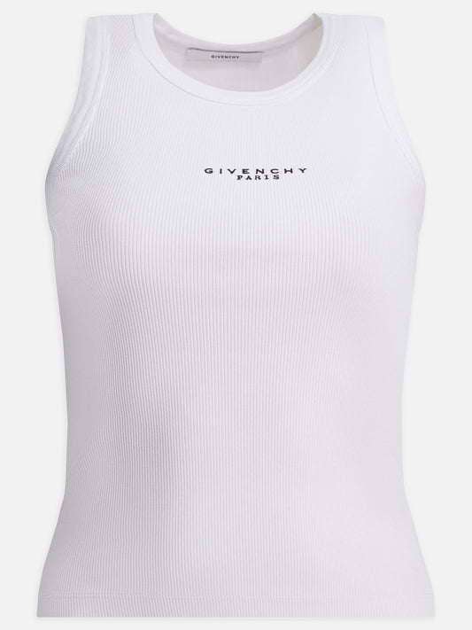 Tank tops Logo  White - Givenchy Women | PLP | VIETTI Online Store 

