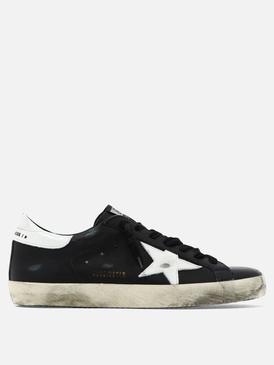 Low top sneakers 100% leather - 100% rubber  Black - Golden Goose Men | VIETTI Online Store 

