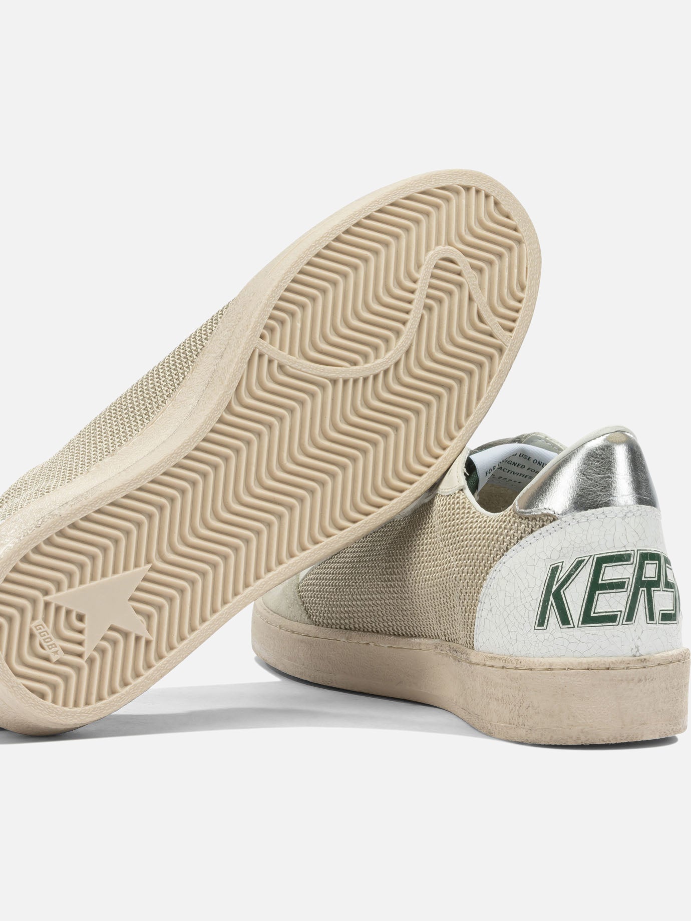 Low top sneakers 50% polyester 42% cow leather 8% polyamide - 100% rubber  White - Golden Goose Men | PDP | VIETTI Online Store | thumbnail_5