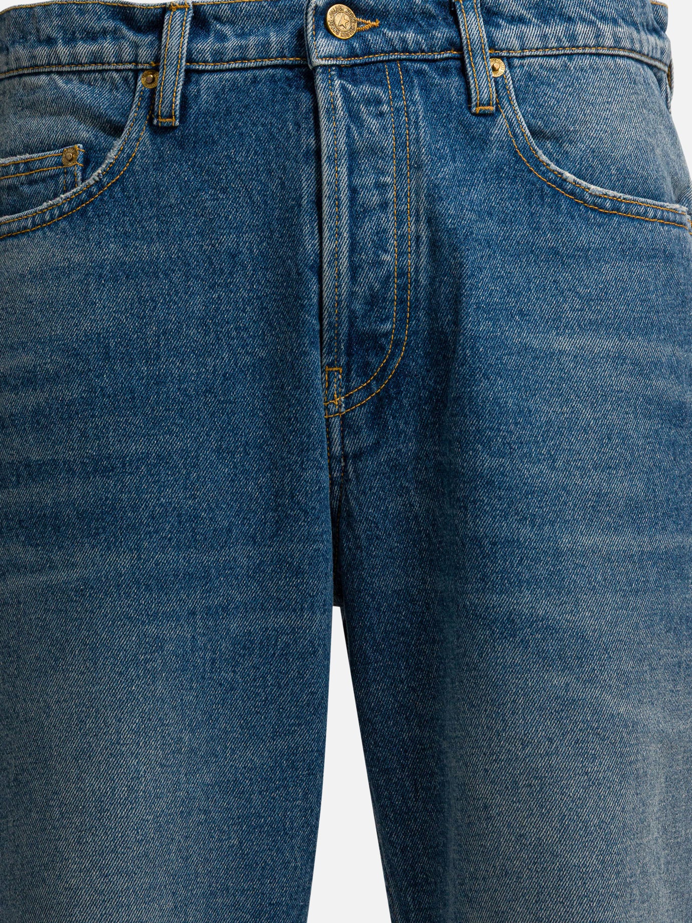 Wide-leg jeans Solid colour  Blue - Golden Goose Men | PDP | VIETTI Online Store | Zoom-Modal_3
