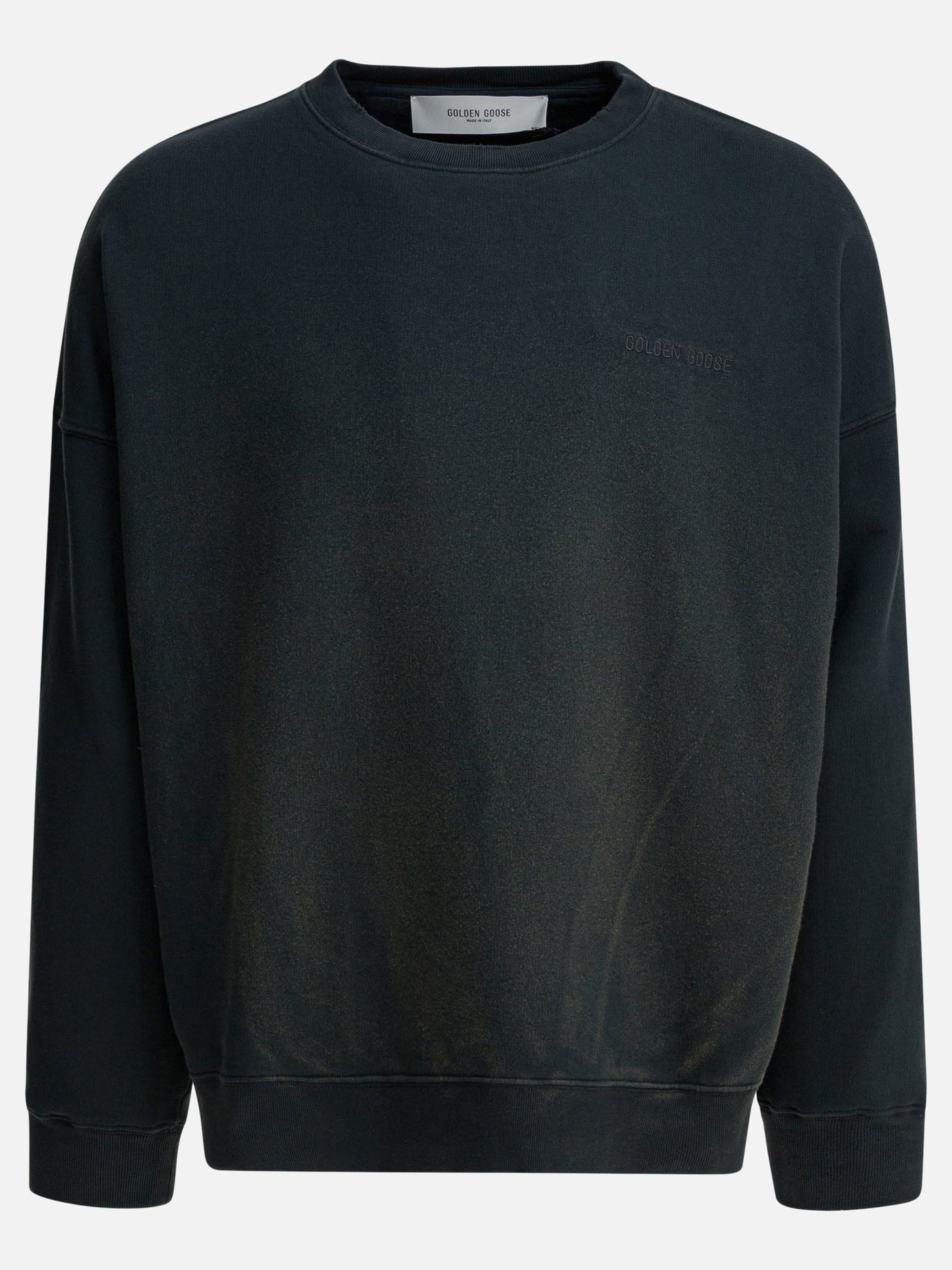 Crewnecks Solid colour  Black - Golden Goose Men | PDP | VIETTI Online Store | thumbnail