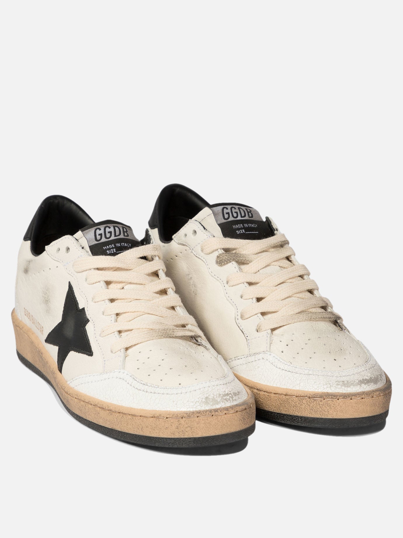 Low top sneakers 74% goat leather 26% cow leather - 100% rubber  White - Golden Goose Women | PDP | VIETTI Online Store | Zoom-Modal_2
