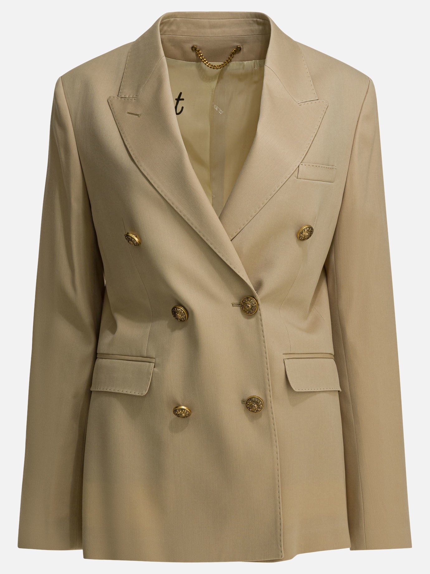 Blazers Solid colour  Beige - Golden Goose Women | PDP | VIETTI Online Store | Zoom-Modal
