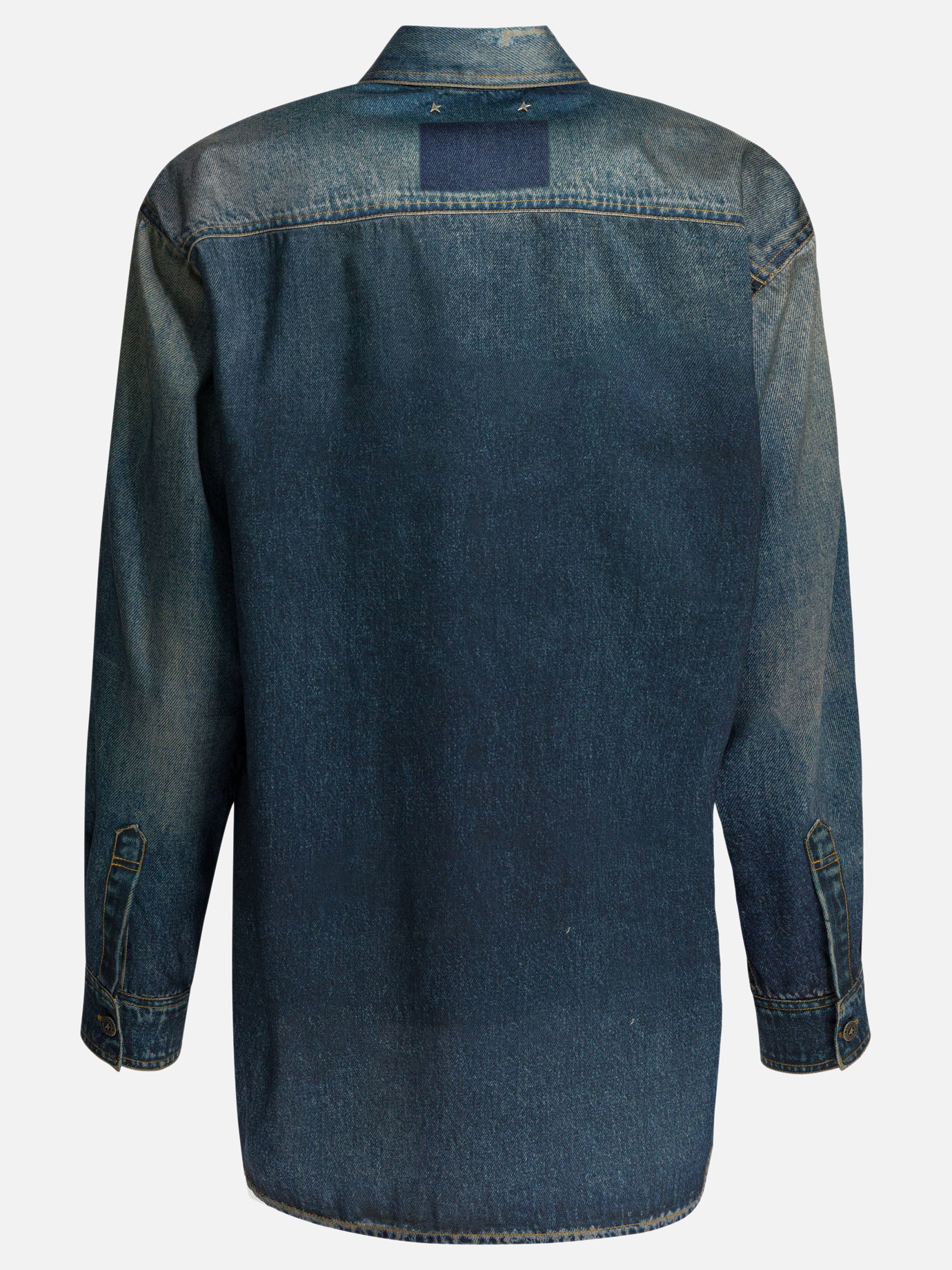 Overshirt jackets Solid colour  Blue - Golden Goose Women | PDP | VIETTI Online Store | Zoom-Modal_2
