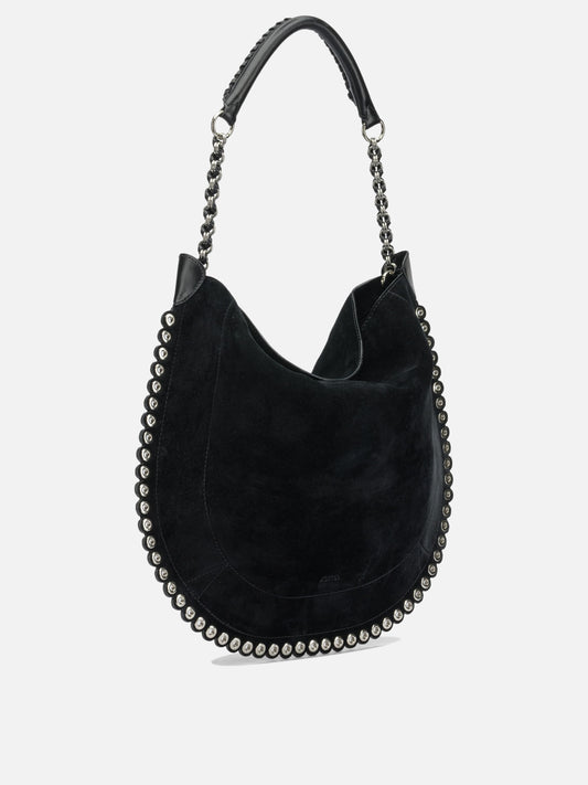 Medium bags 100% calf velvet leather  Black - Isabel Marant Women | PLP | VIETTI Online Store | 2
