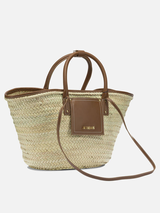 Large bags 100% palm leaves - 100% leather  Beige - Jacquemus Women | PLP | VIETTI Online Store | 2
