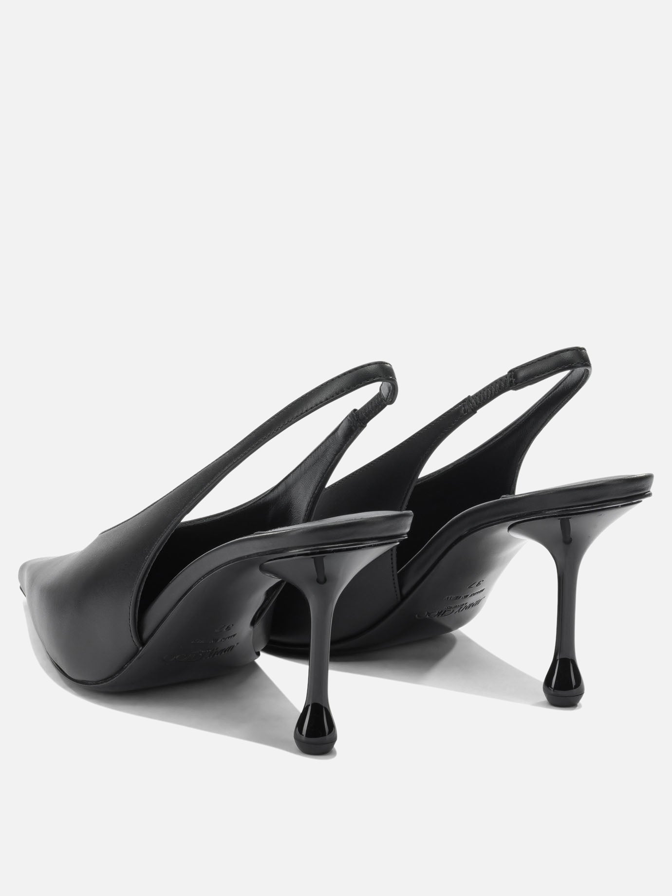 Slingbacks 87% leather 5% salpa 5% plastic 3% metal - 50% calf 50% rubber  Black - Jimmy Choo Women | PDP | VIETTI Online Store | thumbnail_4