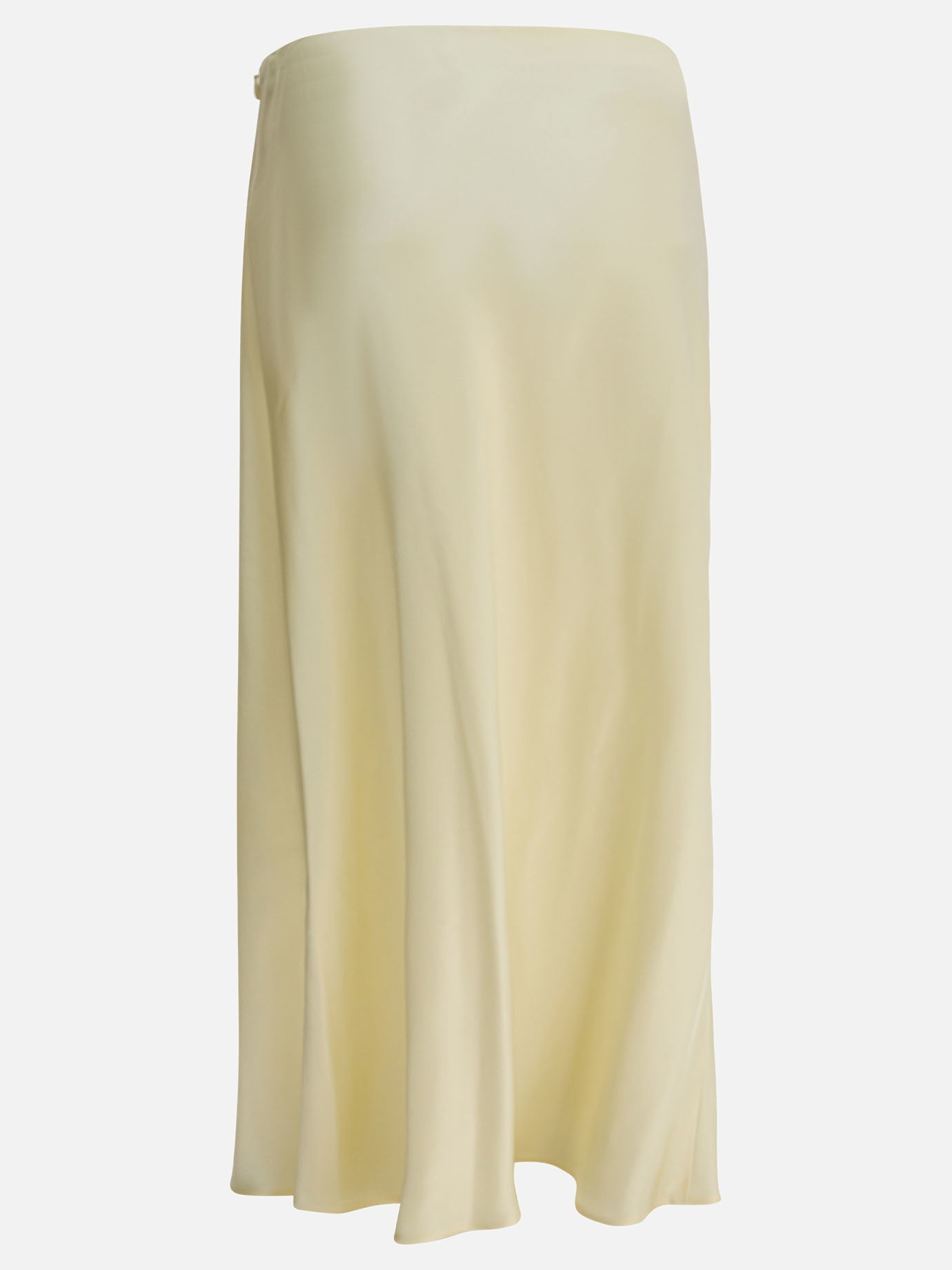 Midi skirts Solid colour  Yellow - Khaite Women | PDP | VIETTI Online Store | thumbnail_2