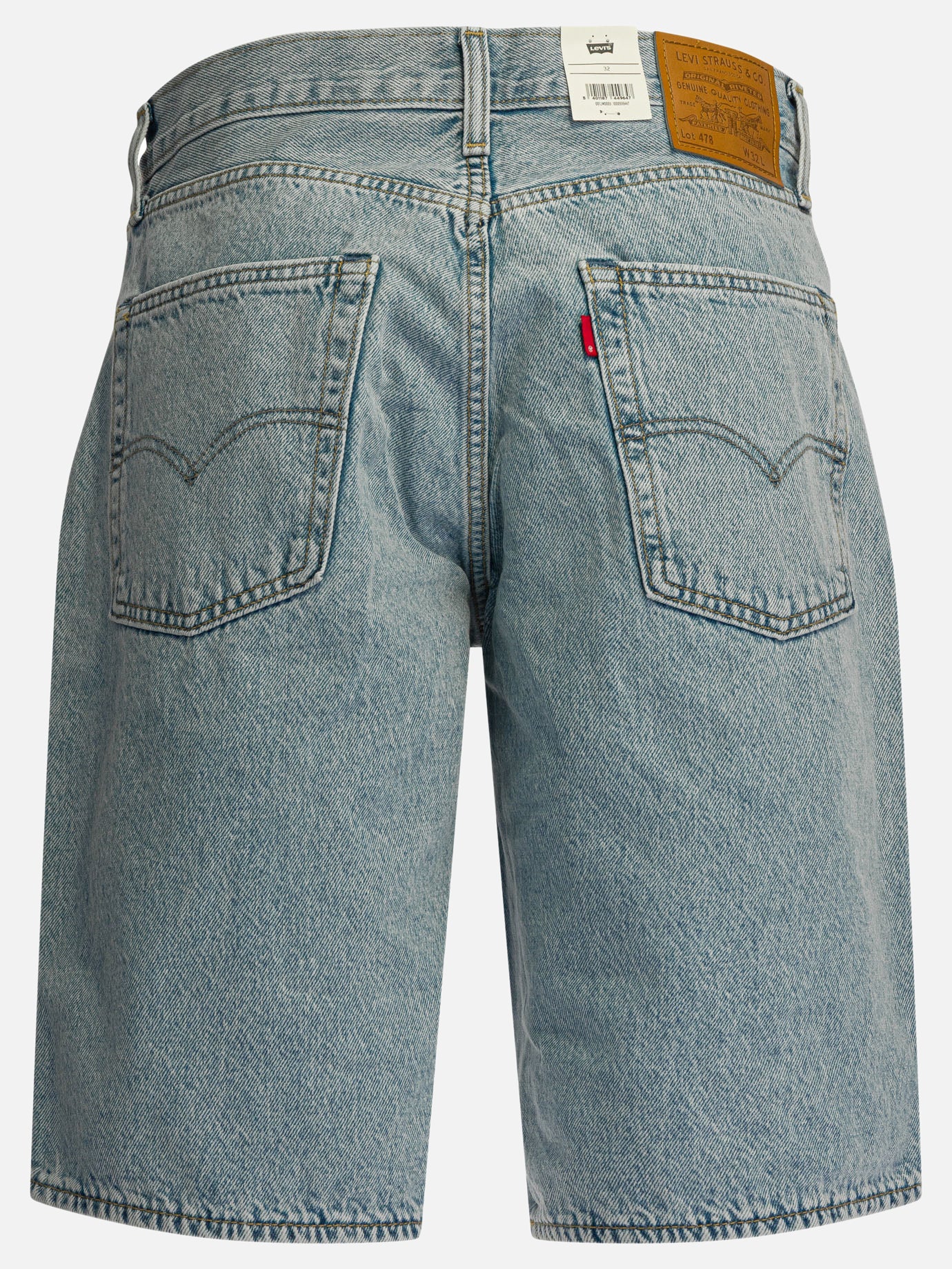 Five pockets shorts Solid colour  Blue - Levi's Men | PDP | VIETTI Online Store | Zoom-Modal_2
