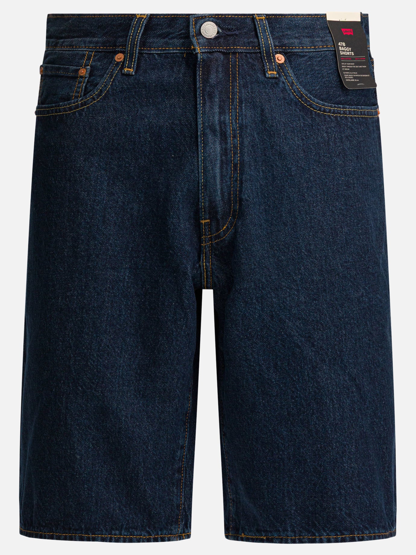 Five pockets shorts Solid colour  Blue - Levi&#39;s Men | PDP | VIETTI Online Store | thumbnail