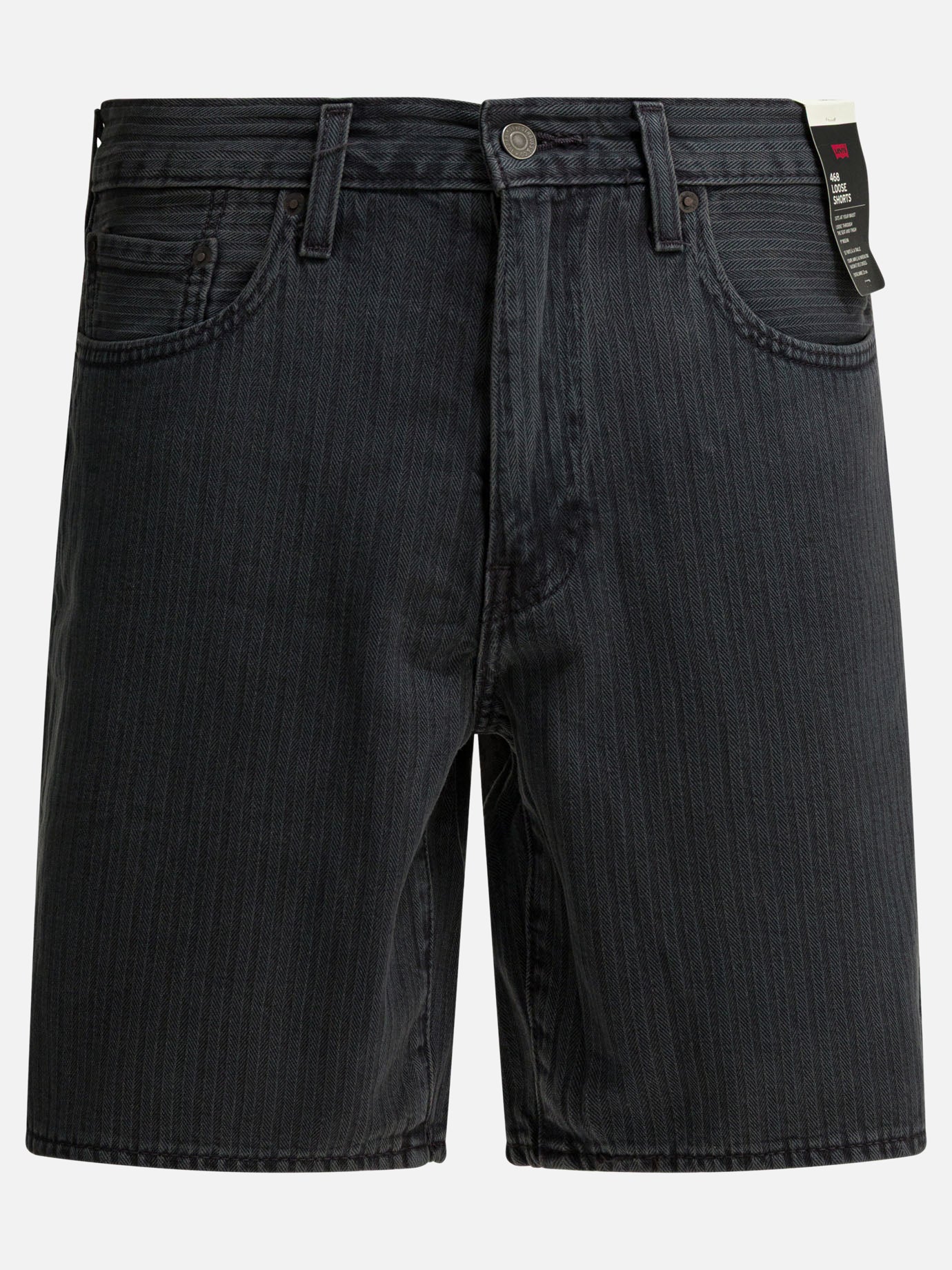 Five pockets shorts 100% cotton  Black - Levi's Men | PDP | VIETTI Online Store | Zoom-Modal
