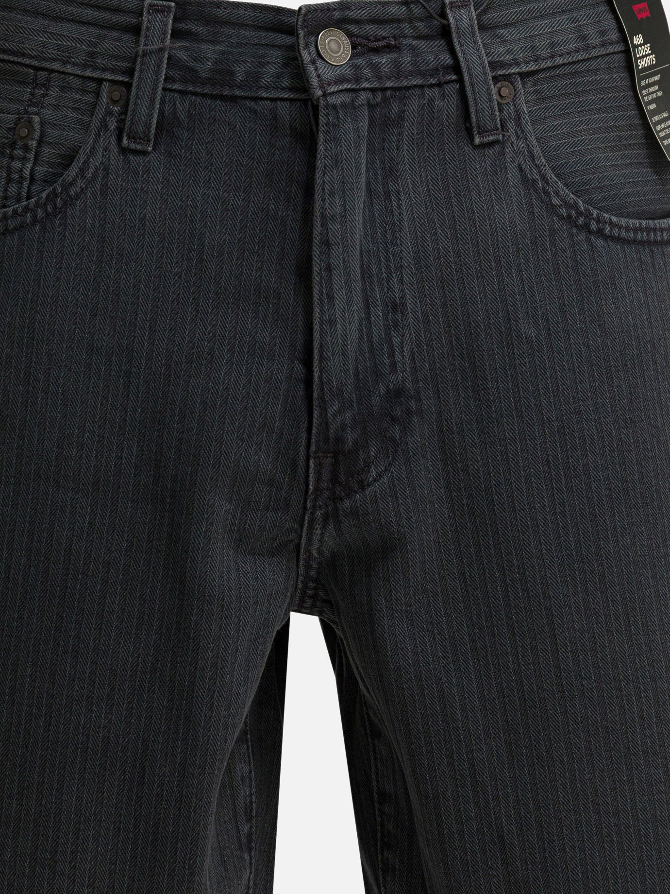 Five pockets shorts 100% cotton  Black - Levi's Men | PDP | VIETTI Online Store | thumbnail_3