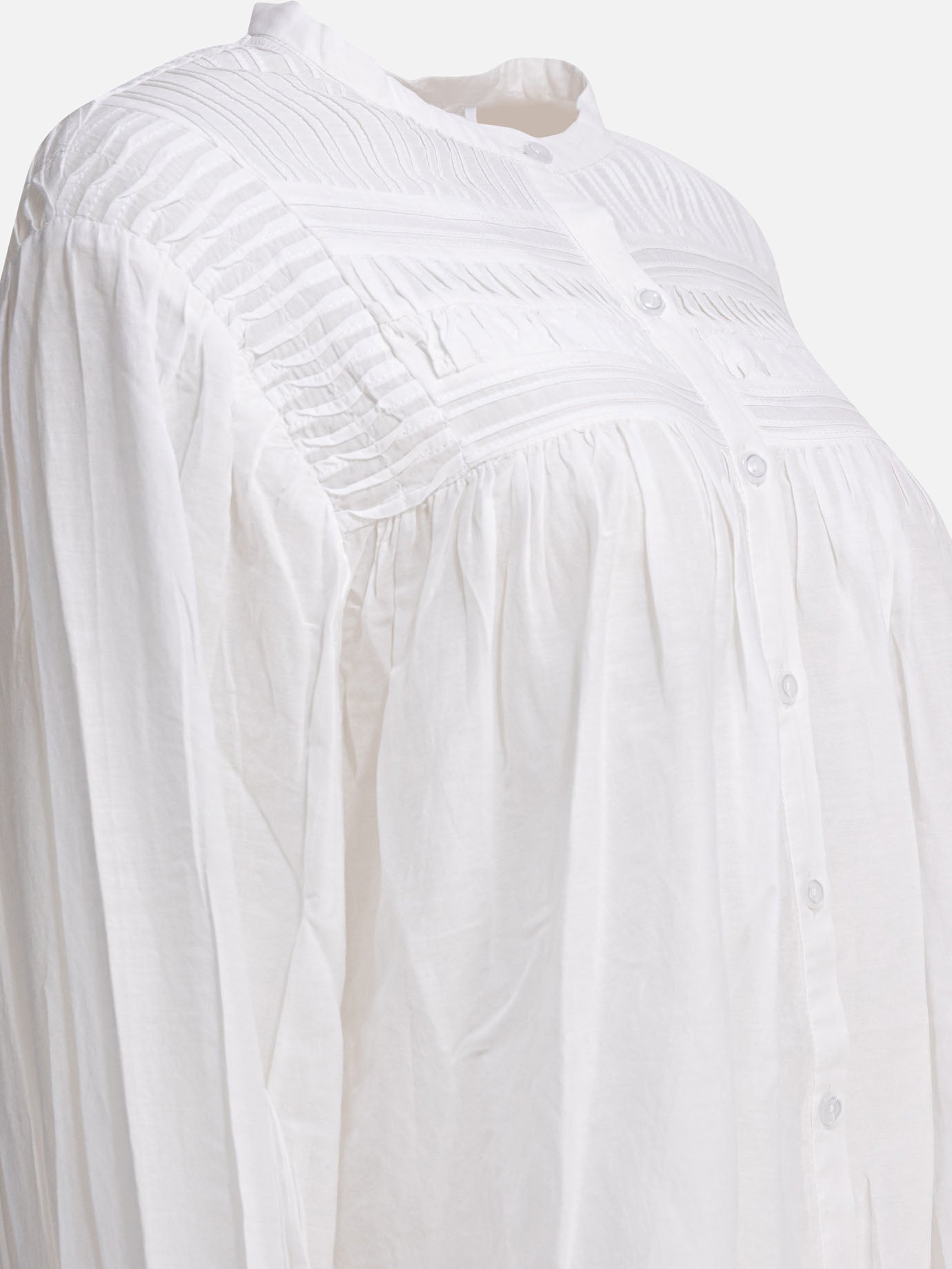 Casual shirts Embroidered  White - Marant Étoile Women | PDP | VIETTI Online Store | Zoom-Modal_4

