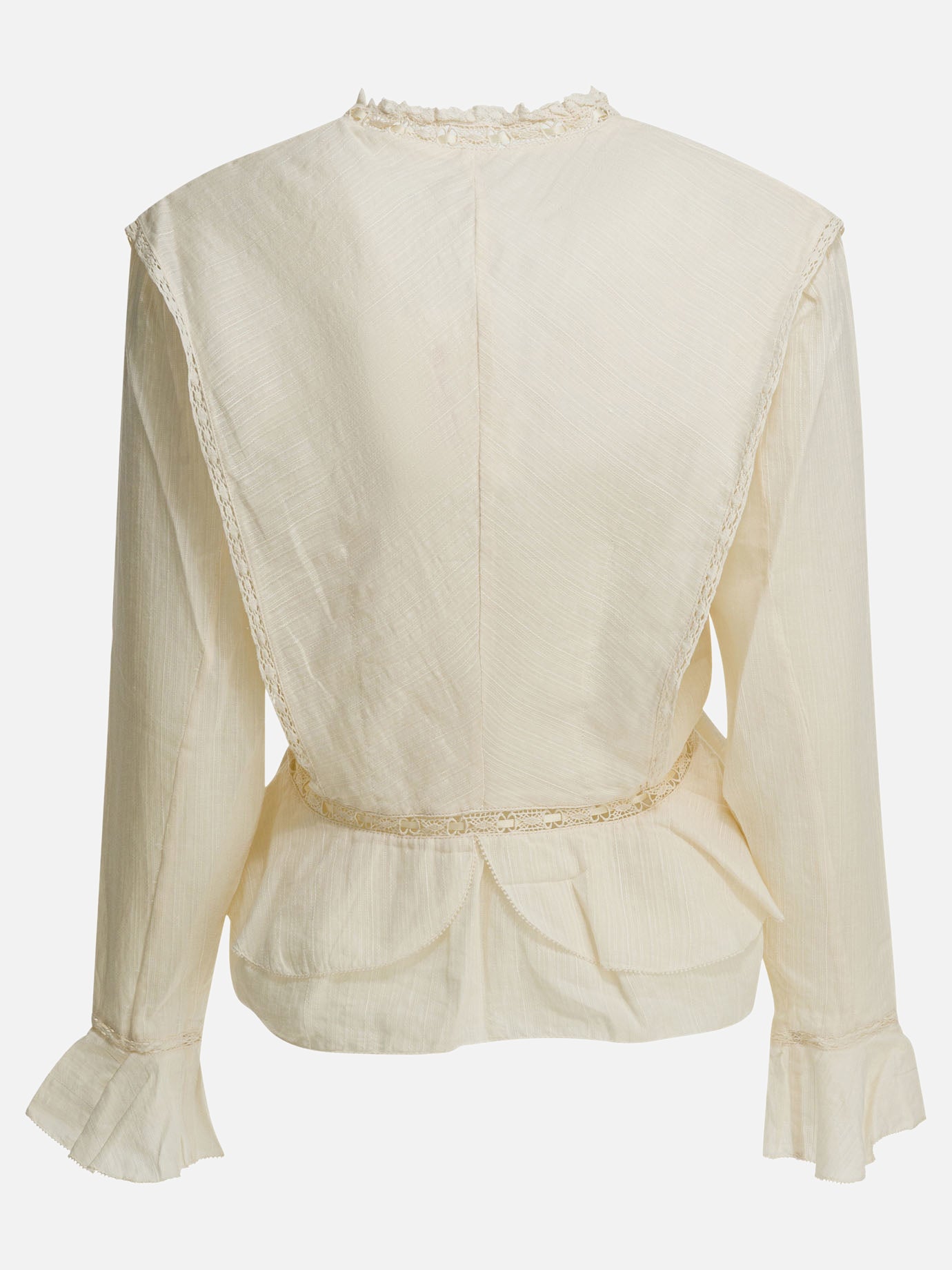 Casual shirts Embroidered  Beige - Marant Étoile Women | PDP | VIETTI Online Store | thumbnail_2
