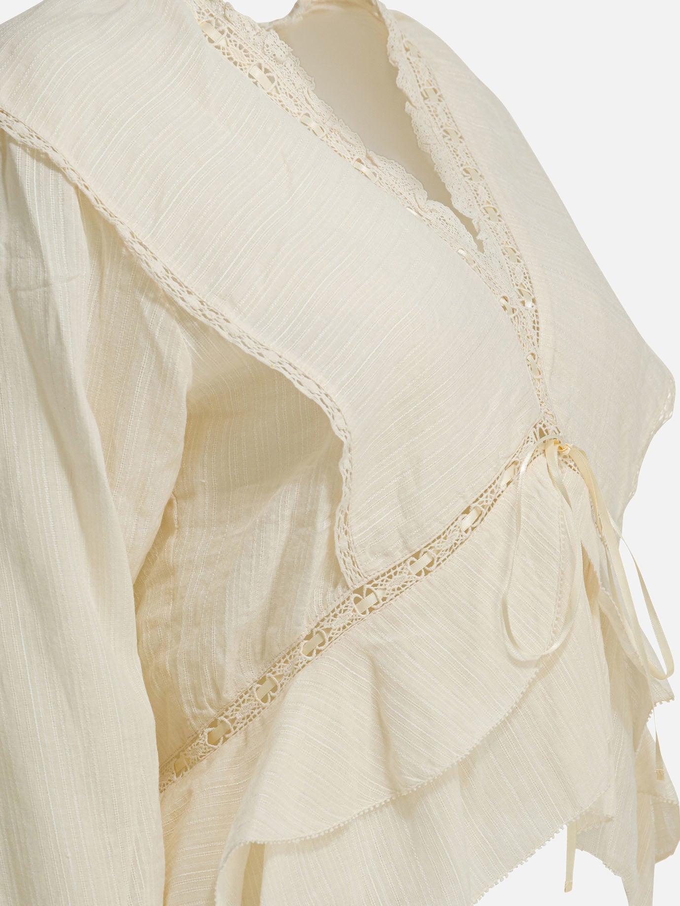 Casual shirts Embroidered  Beige - Marant Étoile Women | PDP | VIETTI Online Store | Zoom-Modal_3
