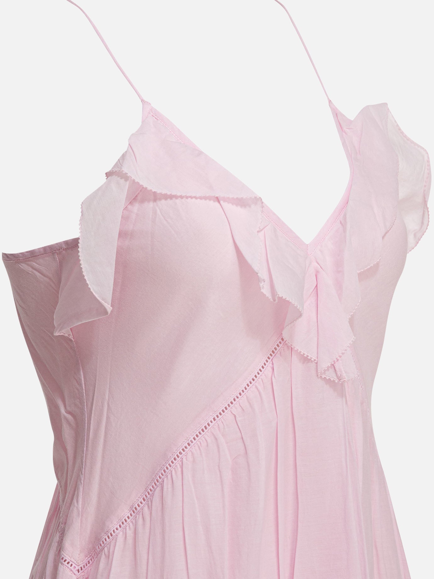 Midi dresses Solid colour  Pink - Marant Étoile Women | PDP | VIETTI Online Store | Zoom-Modal_3
