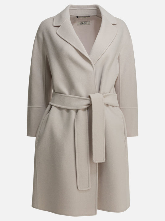 Short coats Solid colour  White - Max Mara S Women | PDP | VIETTI Online Store 
