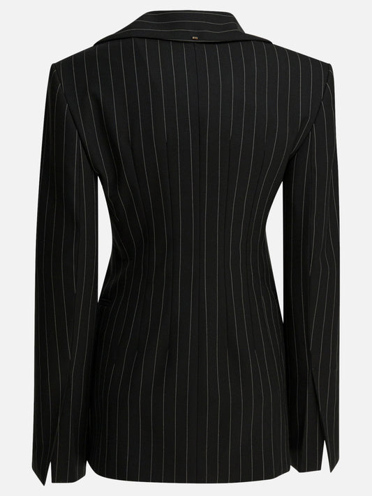 Blazers Pinstriped  Black - Max Mara Sportmax Women | PDP | VIETTI Online Store | 2
