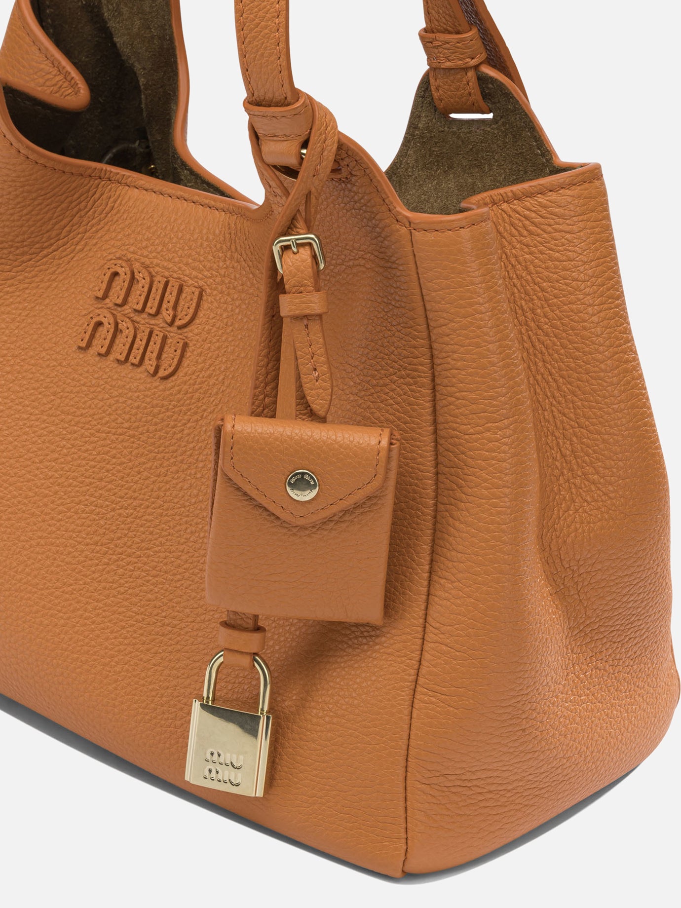 Small bags 100% calf leather  Orange - Miu Miu Women | PDP | VIETTI Online Store | Zoom-Modal_4
