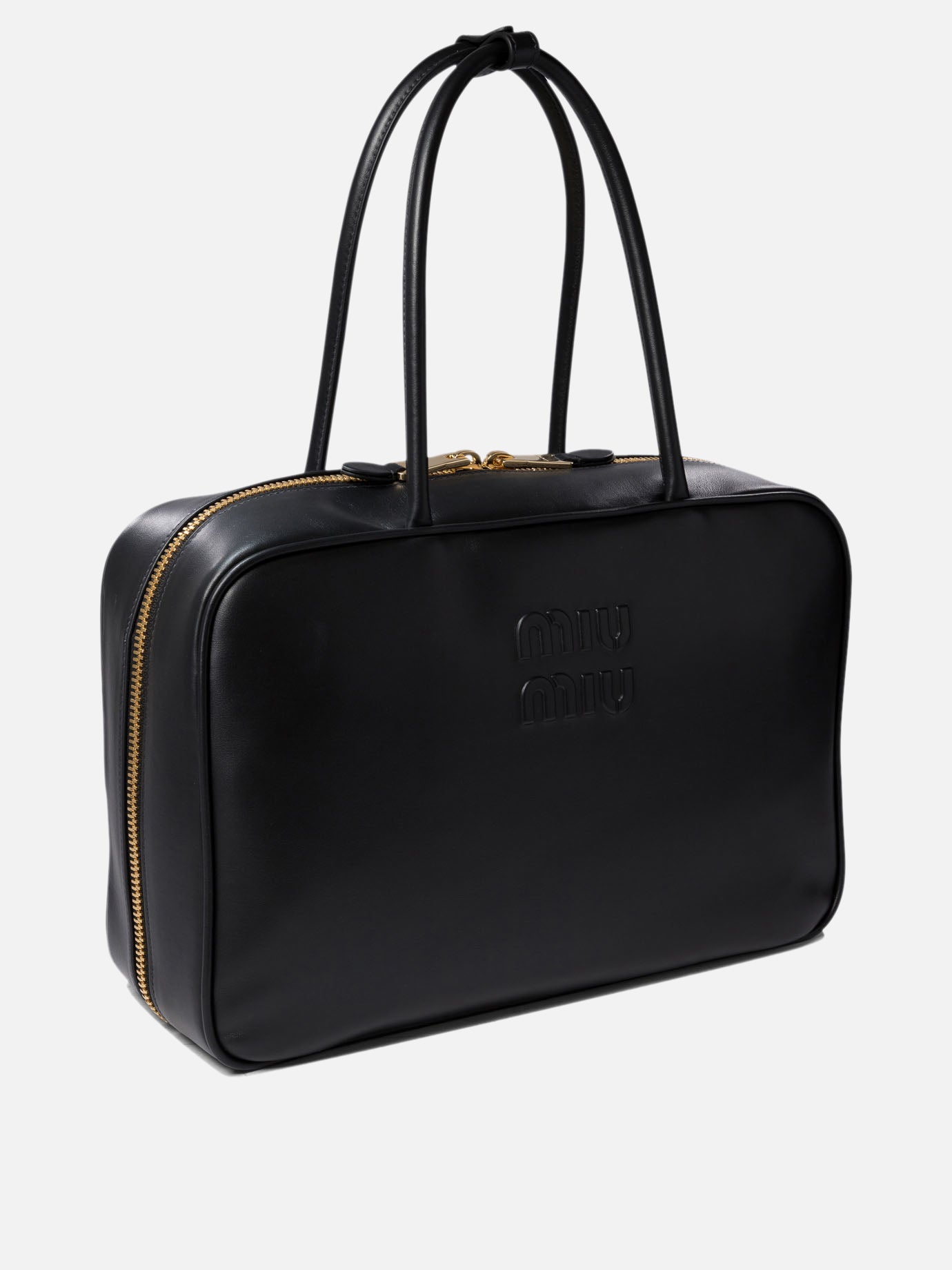 Large bags 100% calf leather  Black - Miu Miu Women | PDP | VIETTI Online Store | thumbnail_2