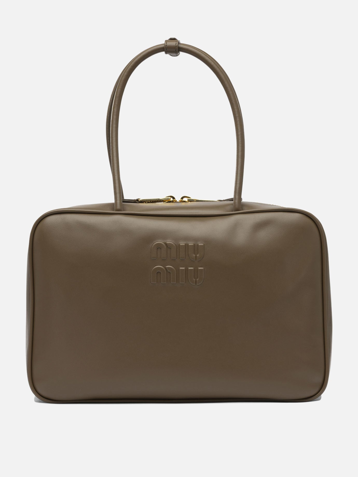 Large bags Solid colour  Green - Miu Miu Women | PDP | VIETTI Online Store | Zoom-Modal
