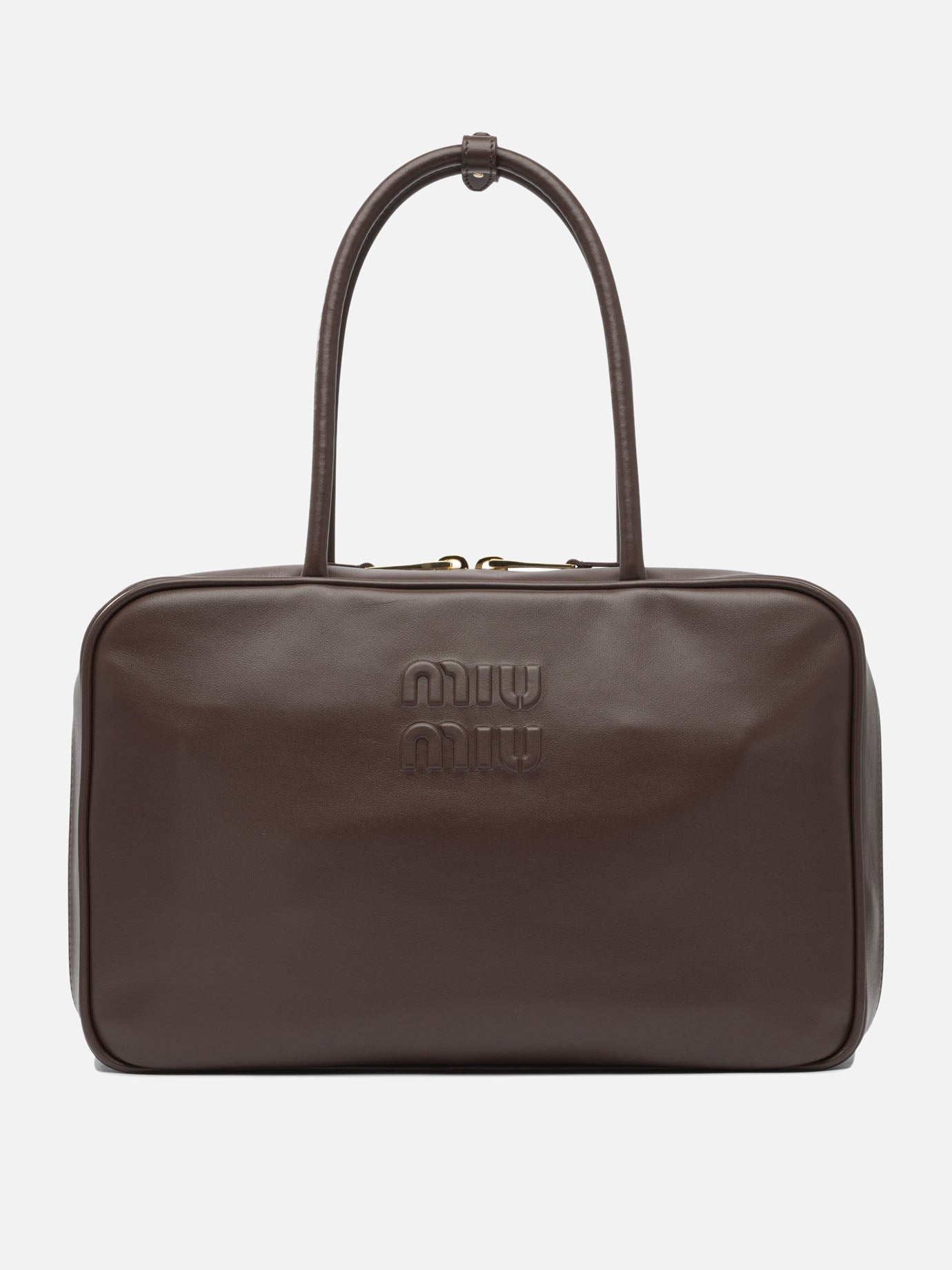 Large bags Solid colour  Brown - Miu Miu Women | PDP | VIETTI Online Store | thumbnail