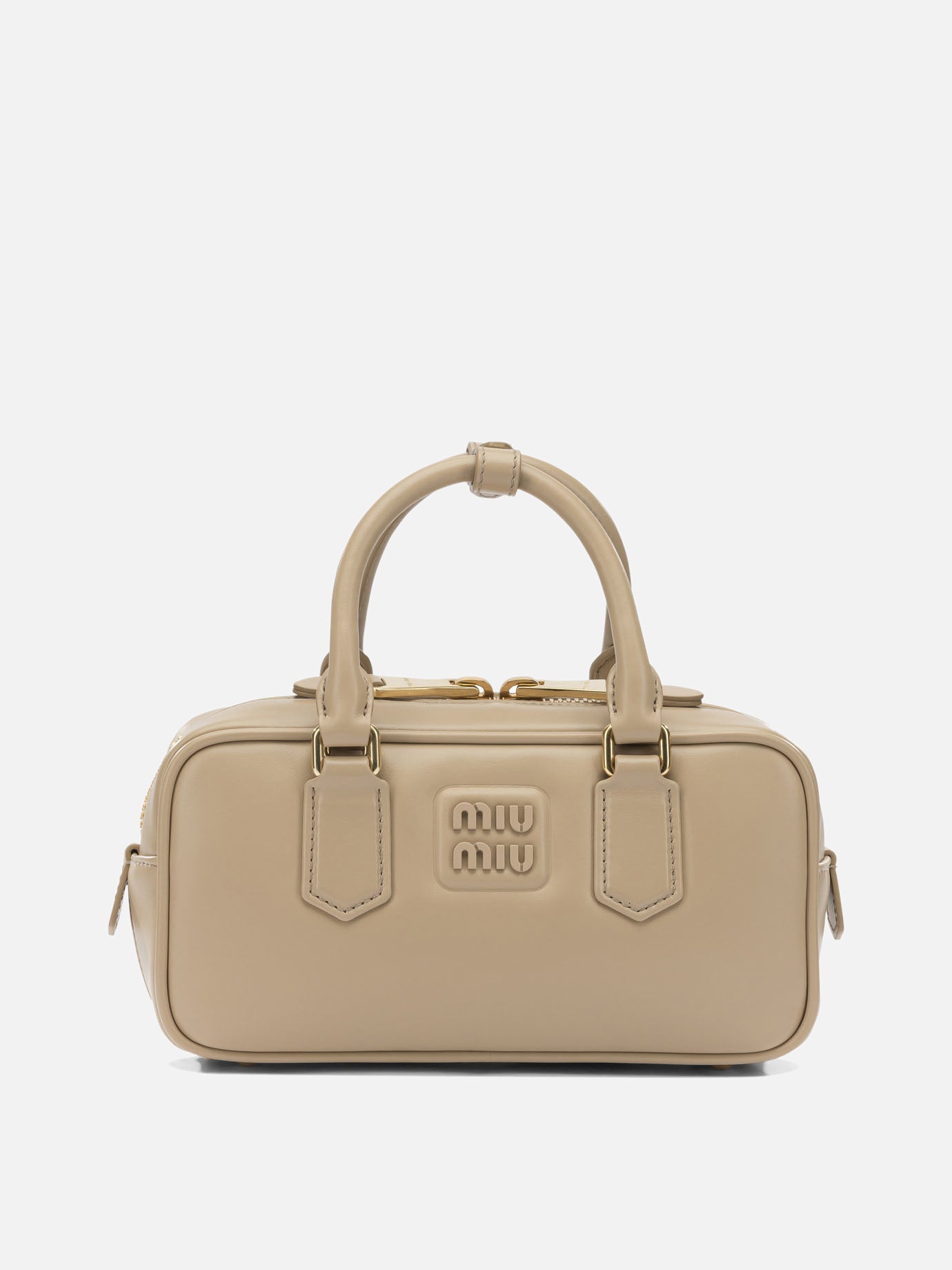 Small bags 100% calf leather  Beige - Miu Miu Women | PDP | VIETTI Online Store | Zoom-Modal
