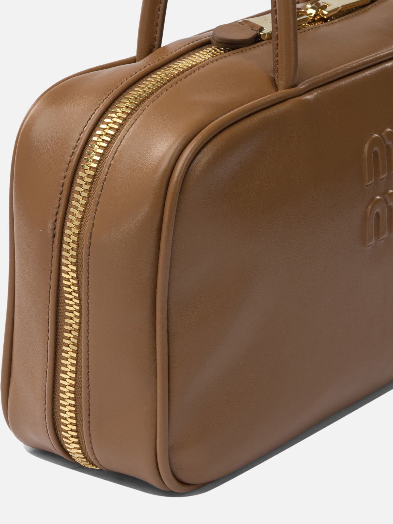 Medium bags 100% calf leather  Brown - Miu Miu Women | PDP | VIETTI Online Store | thumbnail_4